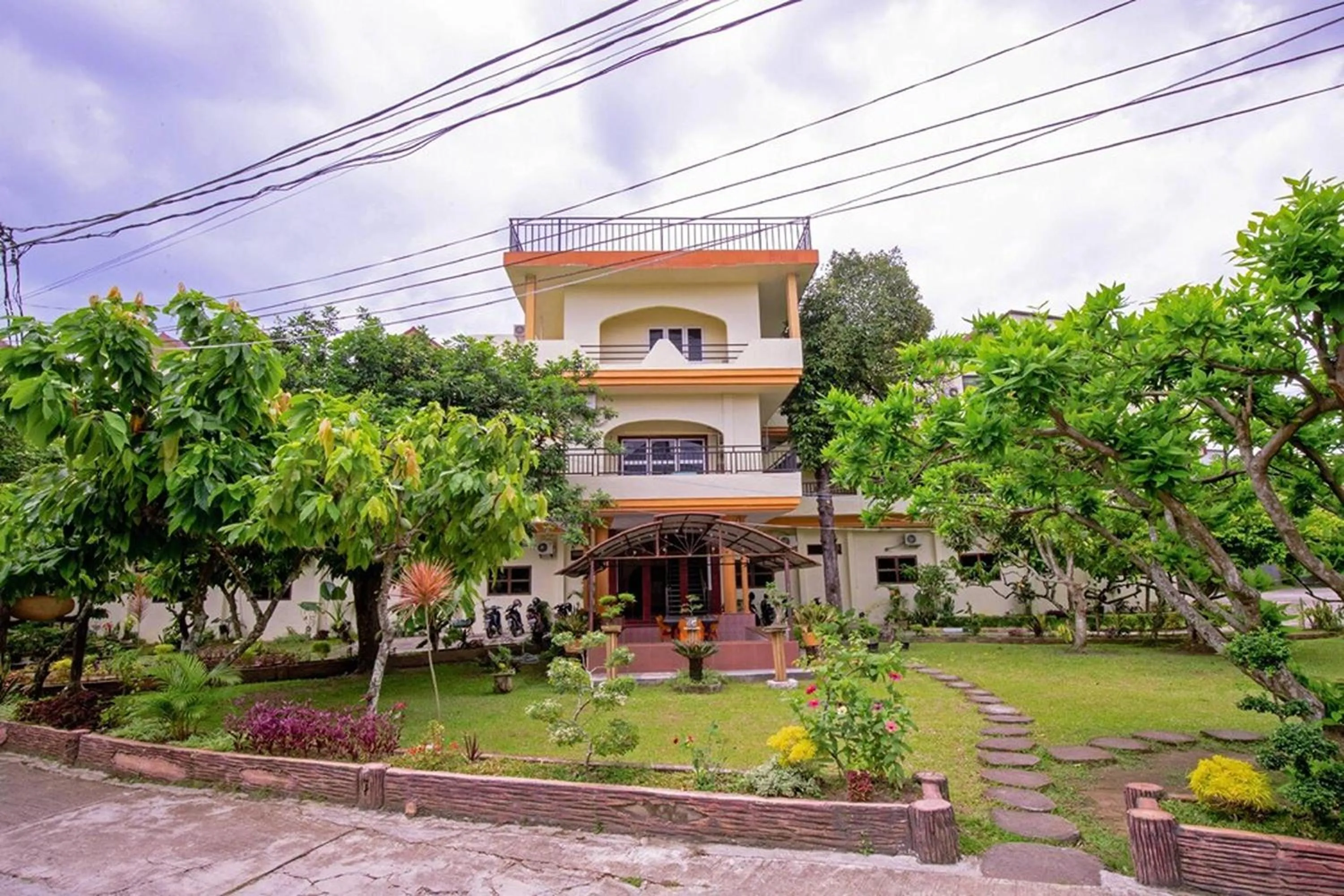 Property building in Malibou Hotel Medan