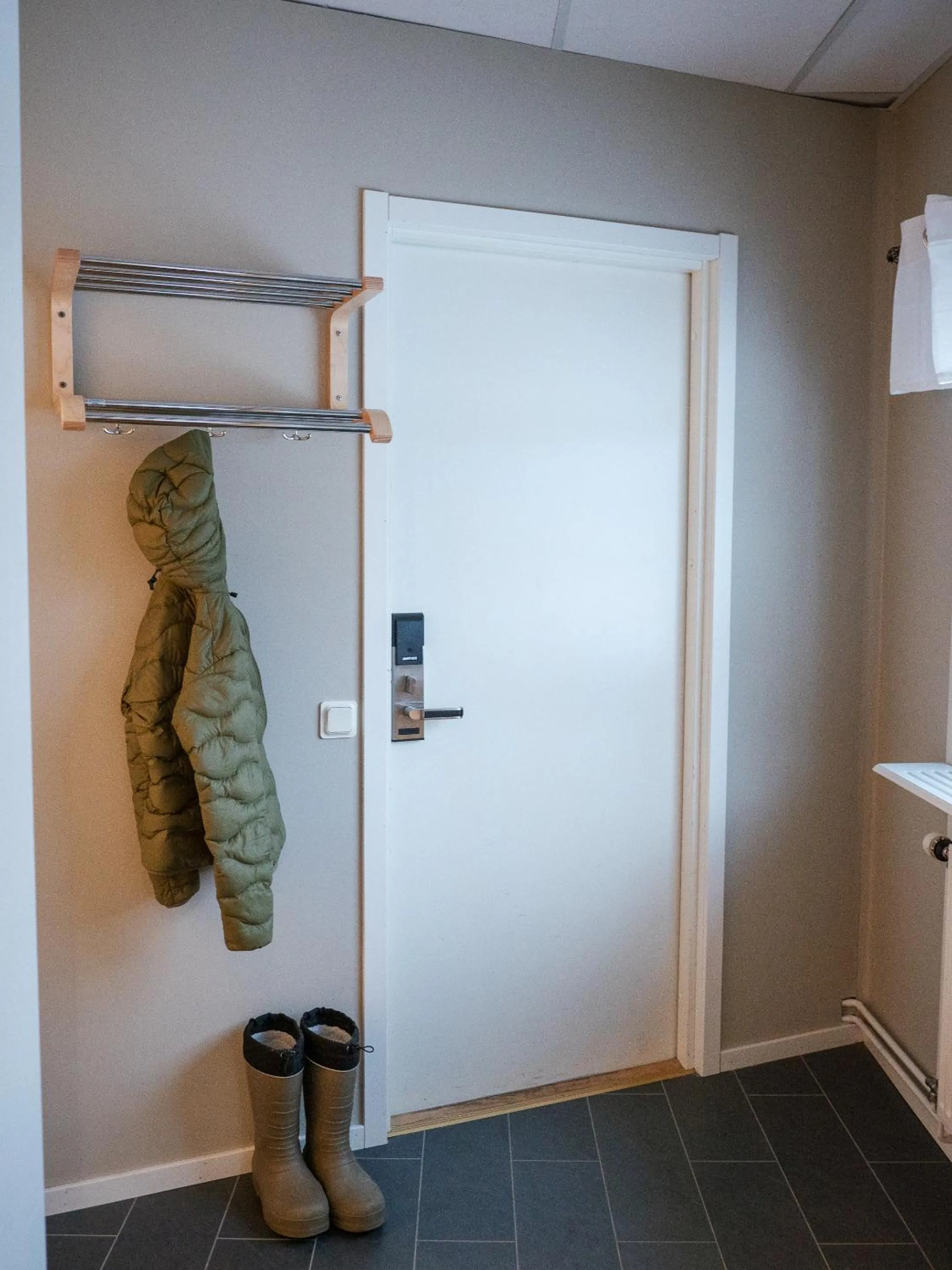 Facade/entrance in Hotell Tjamstan Malå