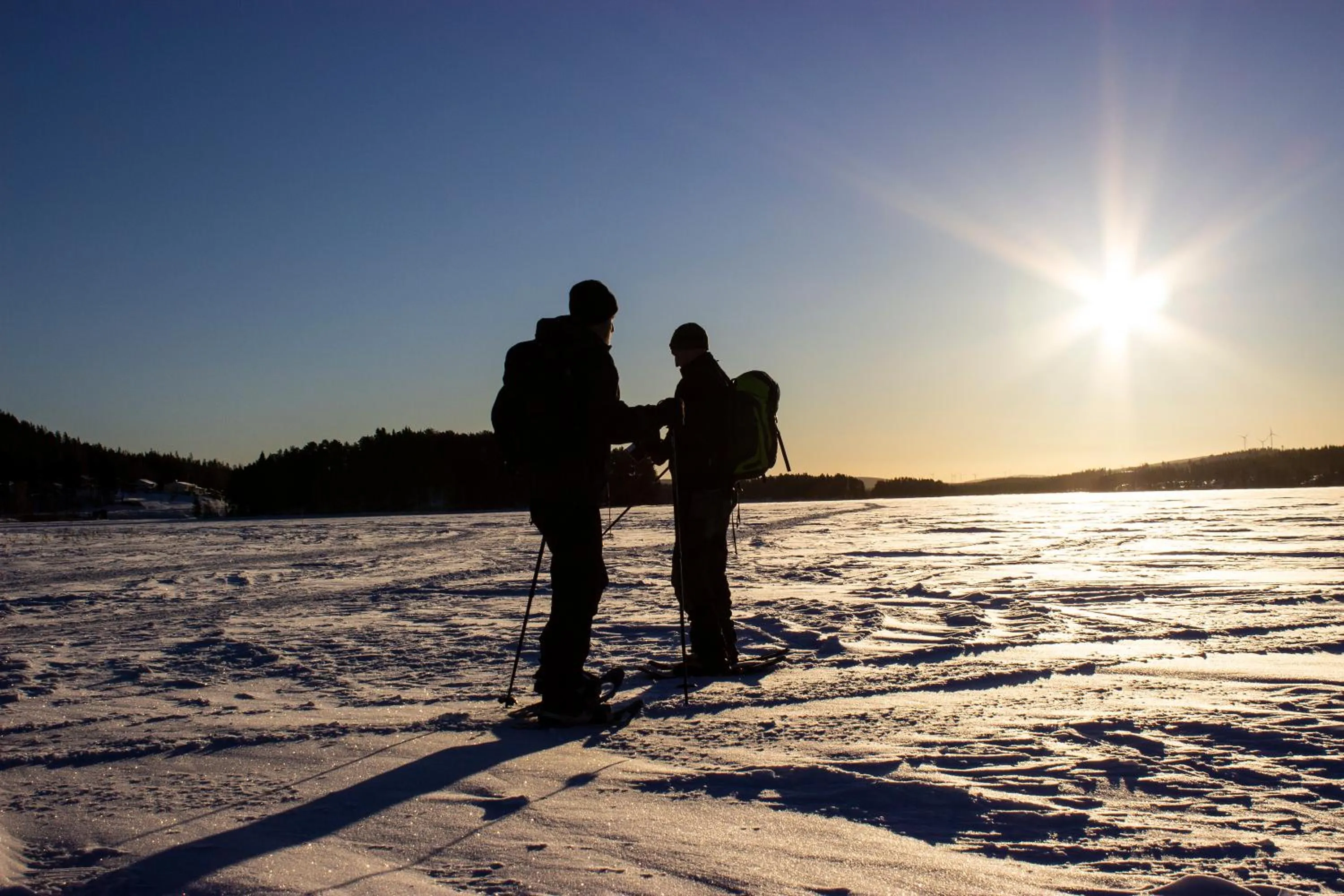 Winter in Hotell Tjamstan Malå