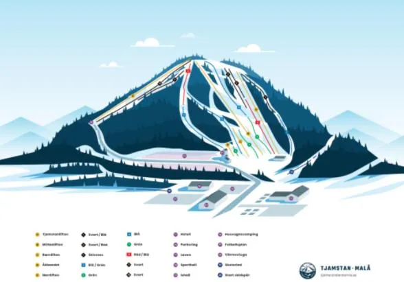 Winter in Hotell Tjamstan Malå