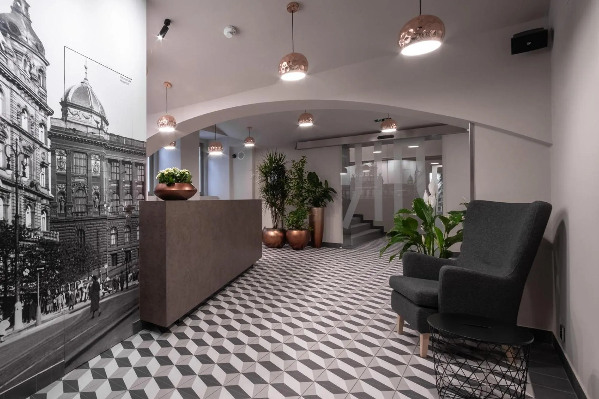 Lobby or reception in Aparthotel Rimska 14