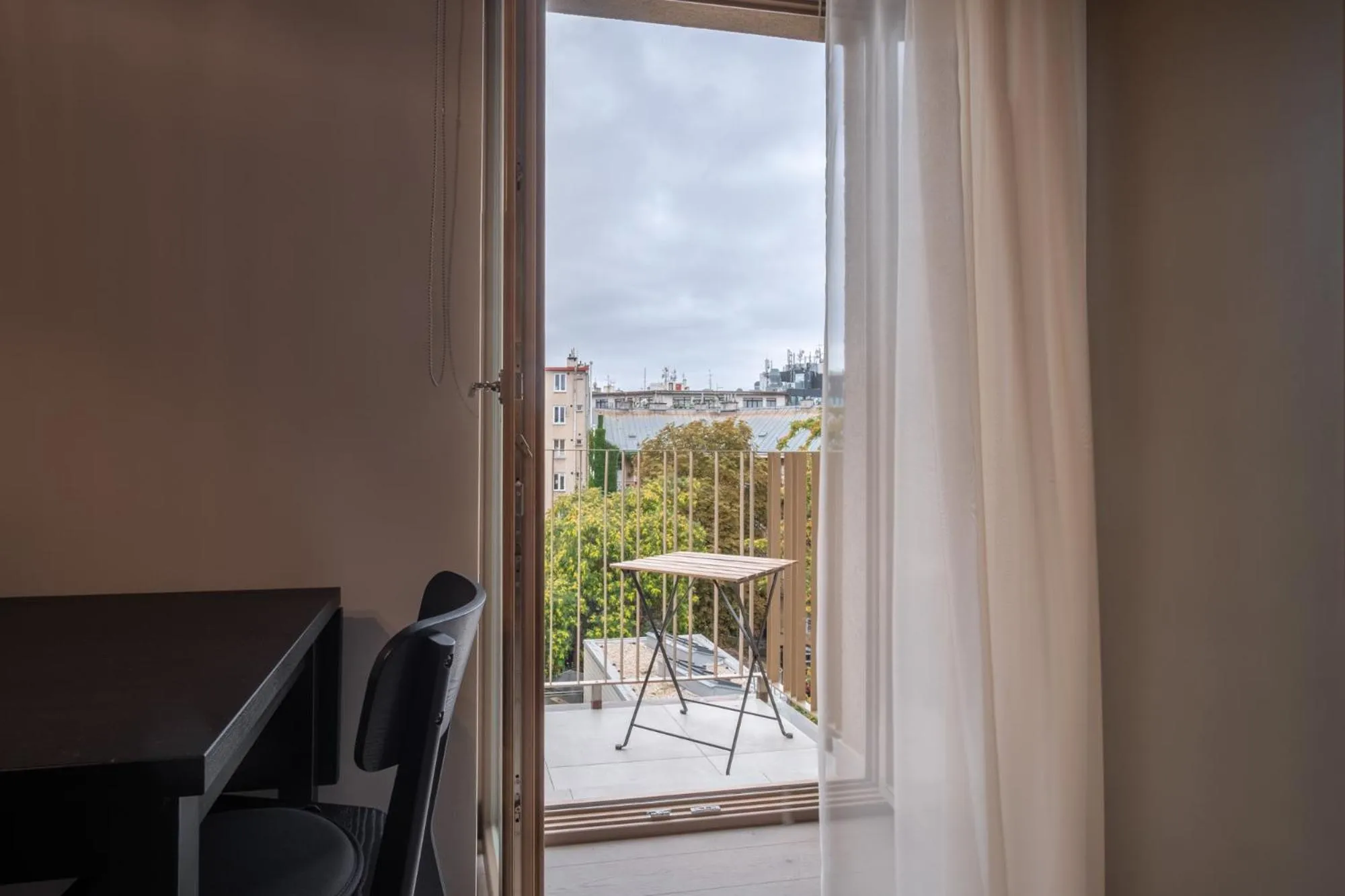 Balcony/Terrace in Aparthotel Rimska 14