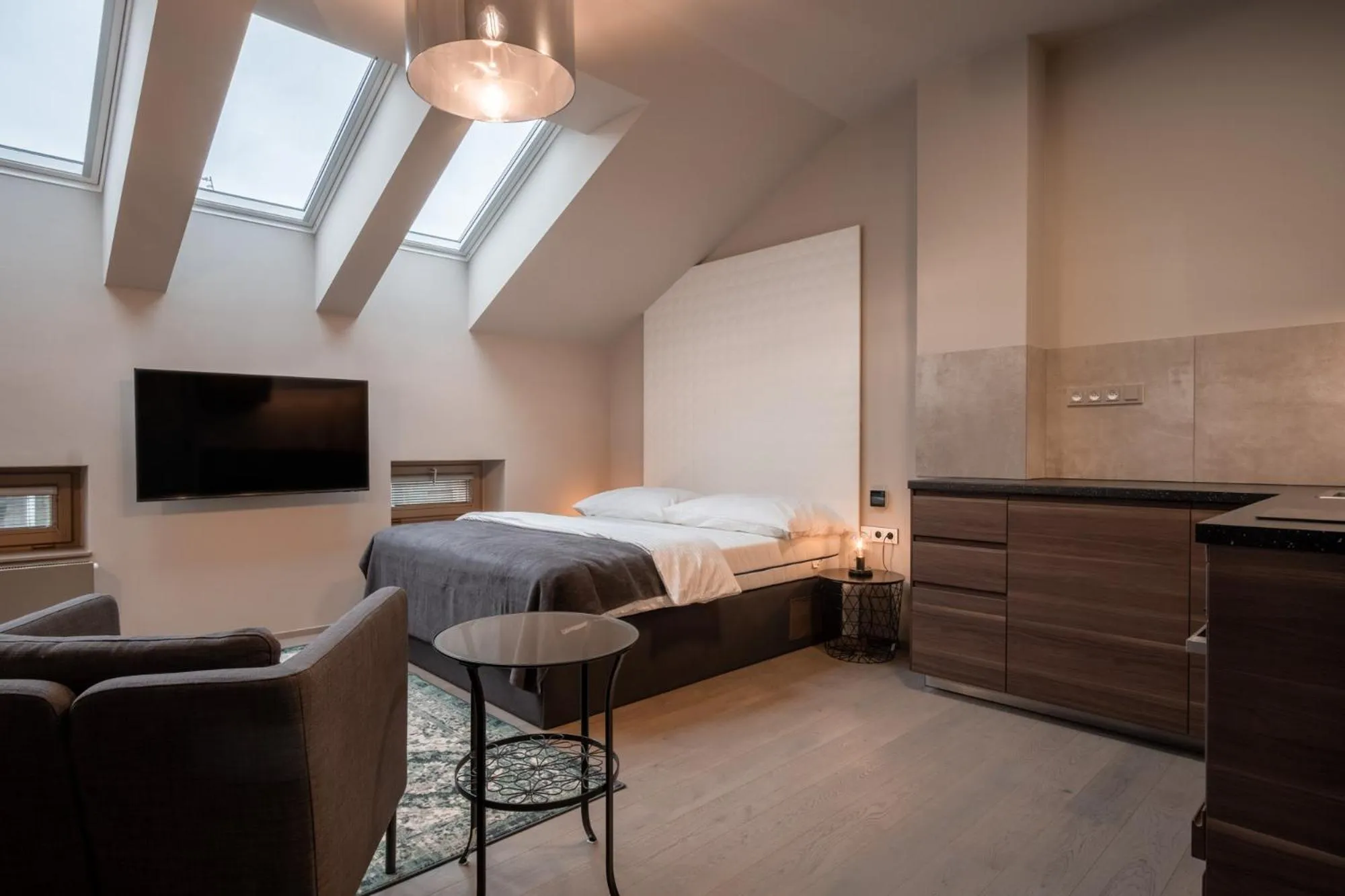 Bed in Aparthotel Rimska 14