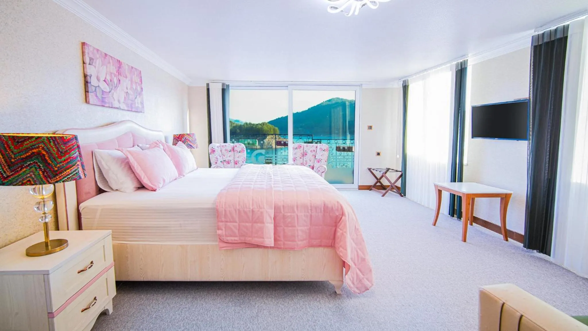 Bed in Dolphin Konaklama