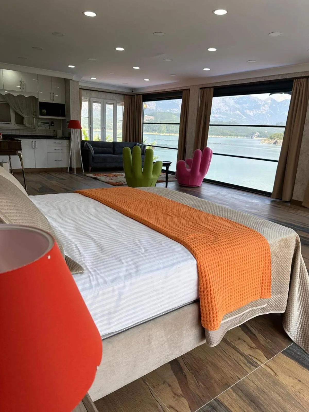 Bed in Dolphin Konaklama