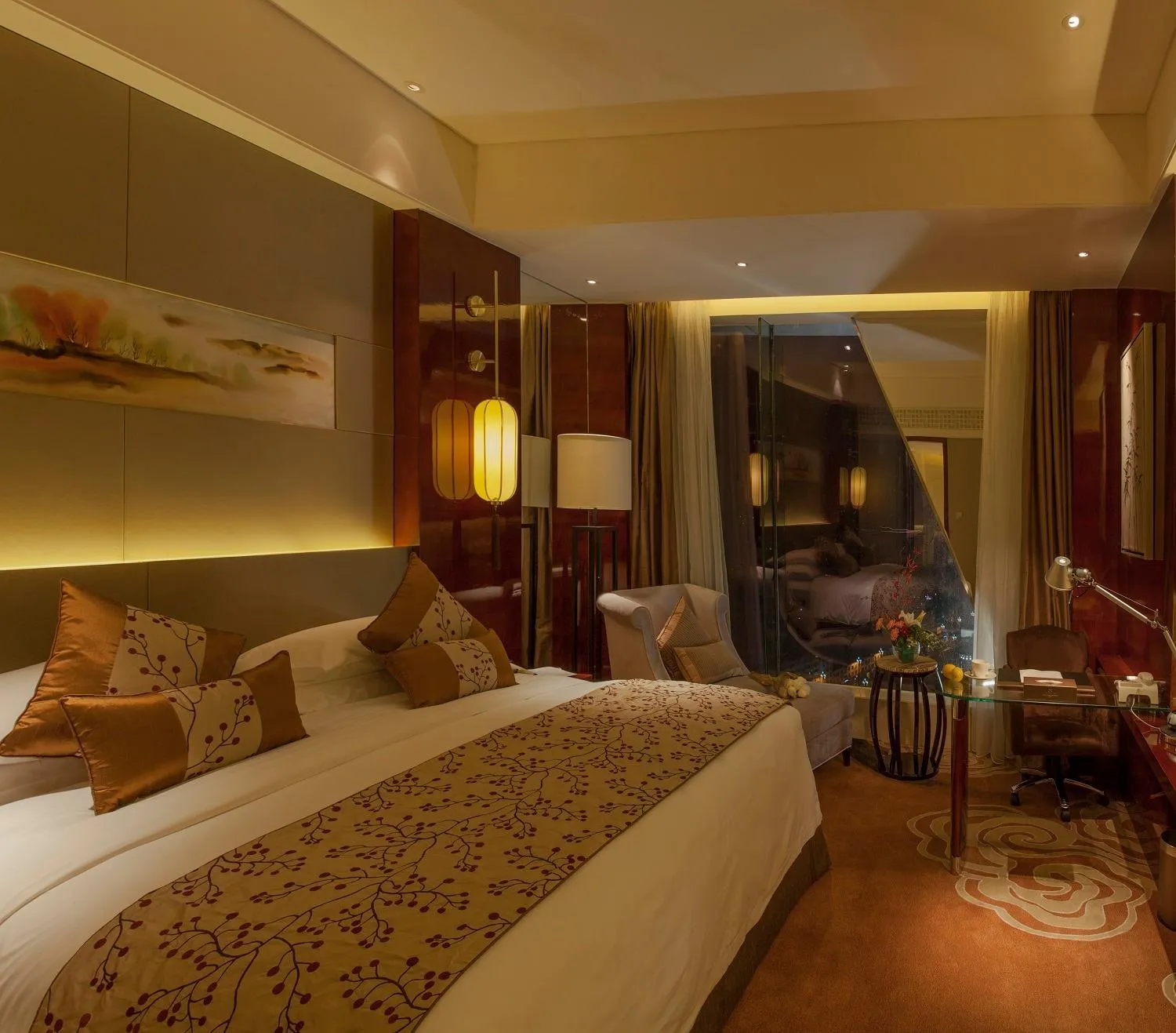 Bedroom, Bed in Felton Grand Hotel Chengdu