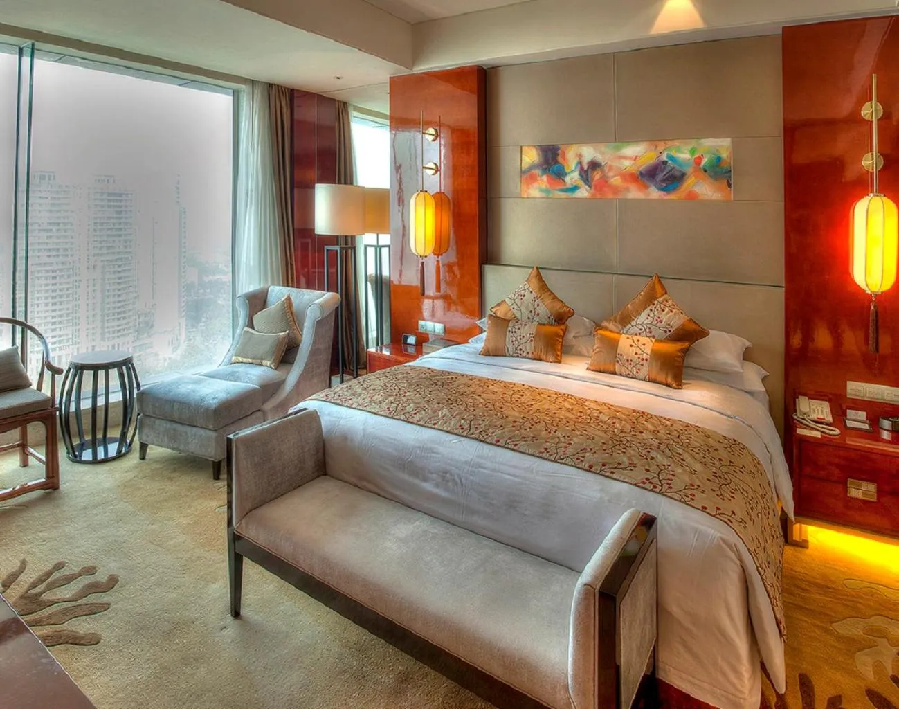 Bedroom, Bed in Felton Grand Hotel Chengdu