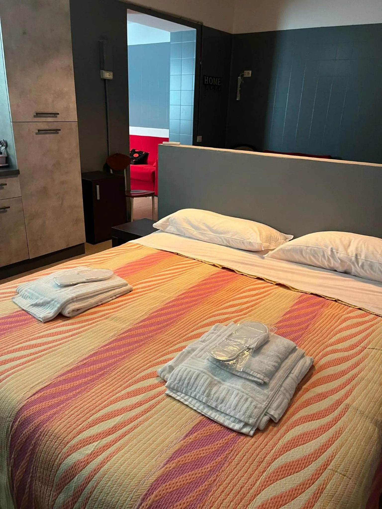 Bed in Pasta Residence Italia Malpensa