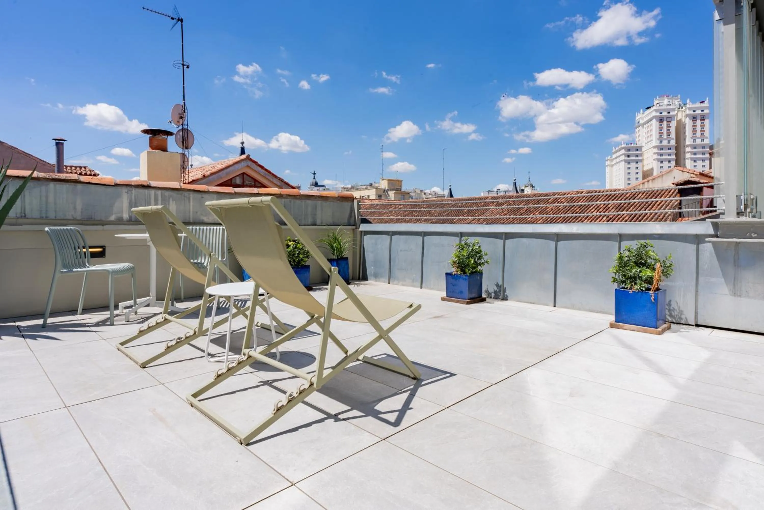 Balcony/Terrace in Akeah Hotel Gran Vía