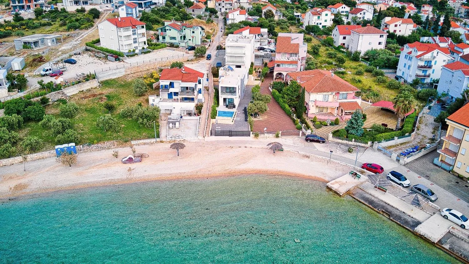 Bird's eye view in Villa Marionella