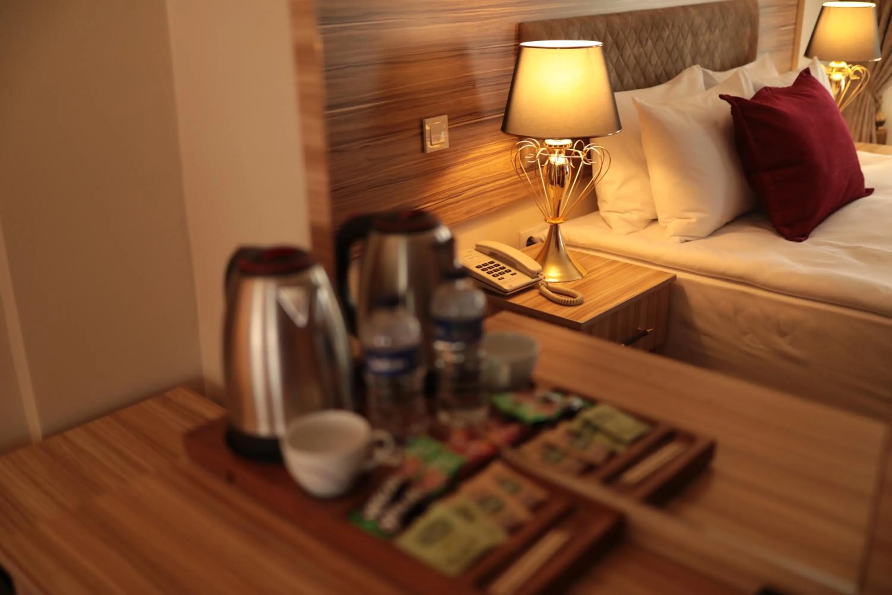 Coffee/tea facilities, Bed in Gülec Konak Hotel