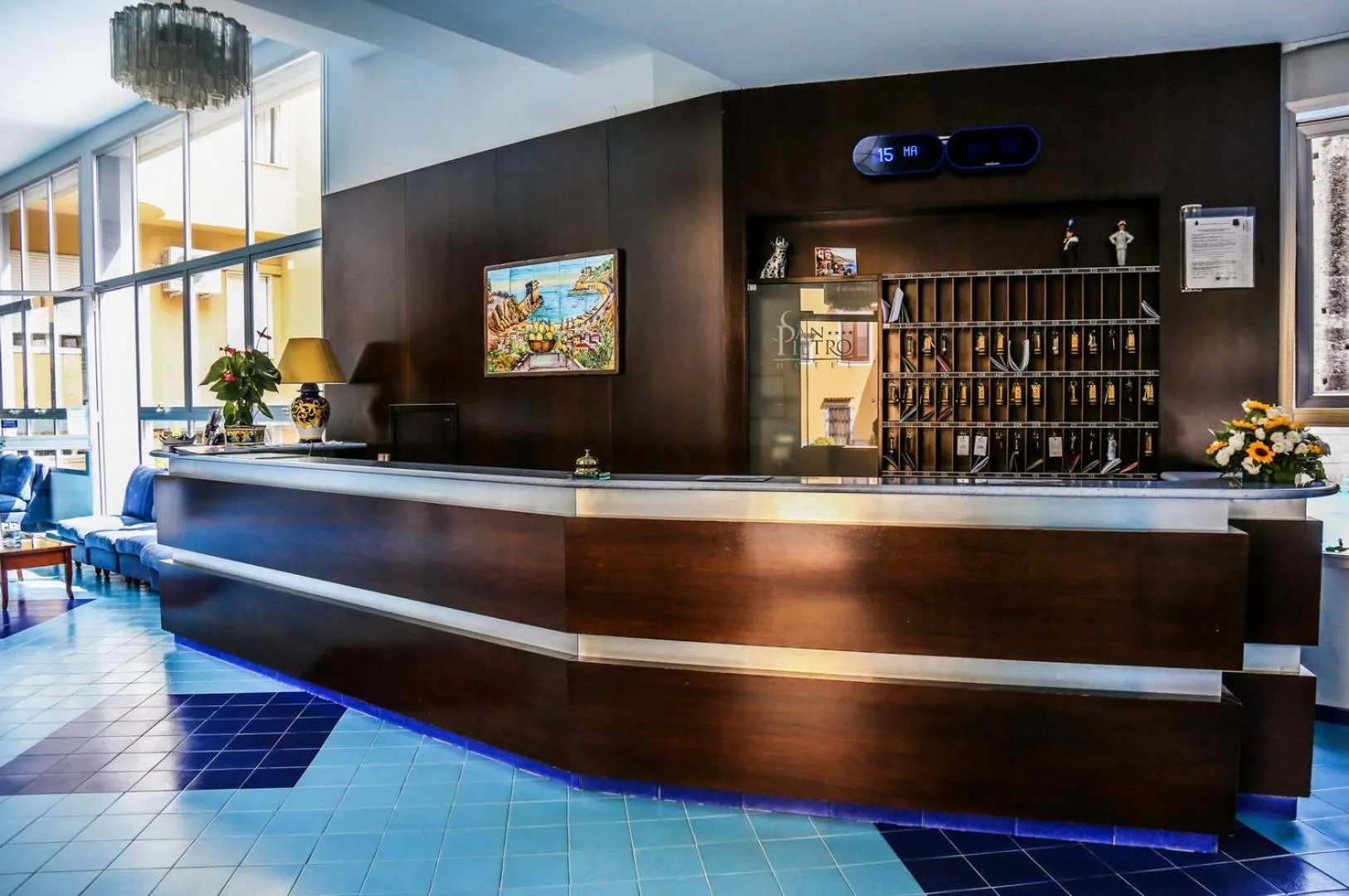 Lobby or reception in Hotel San Pietro