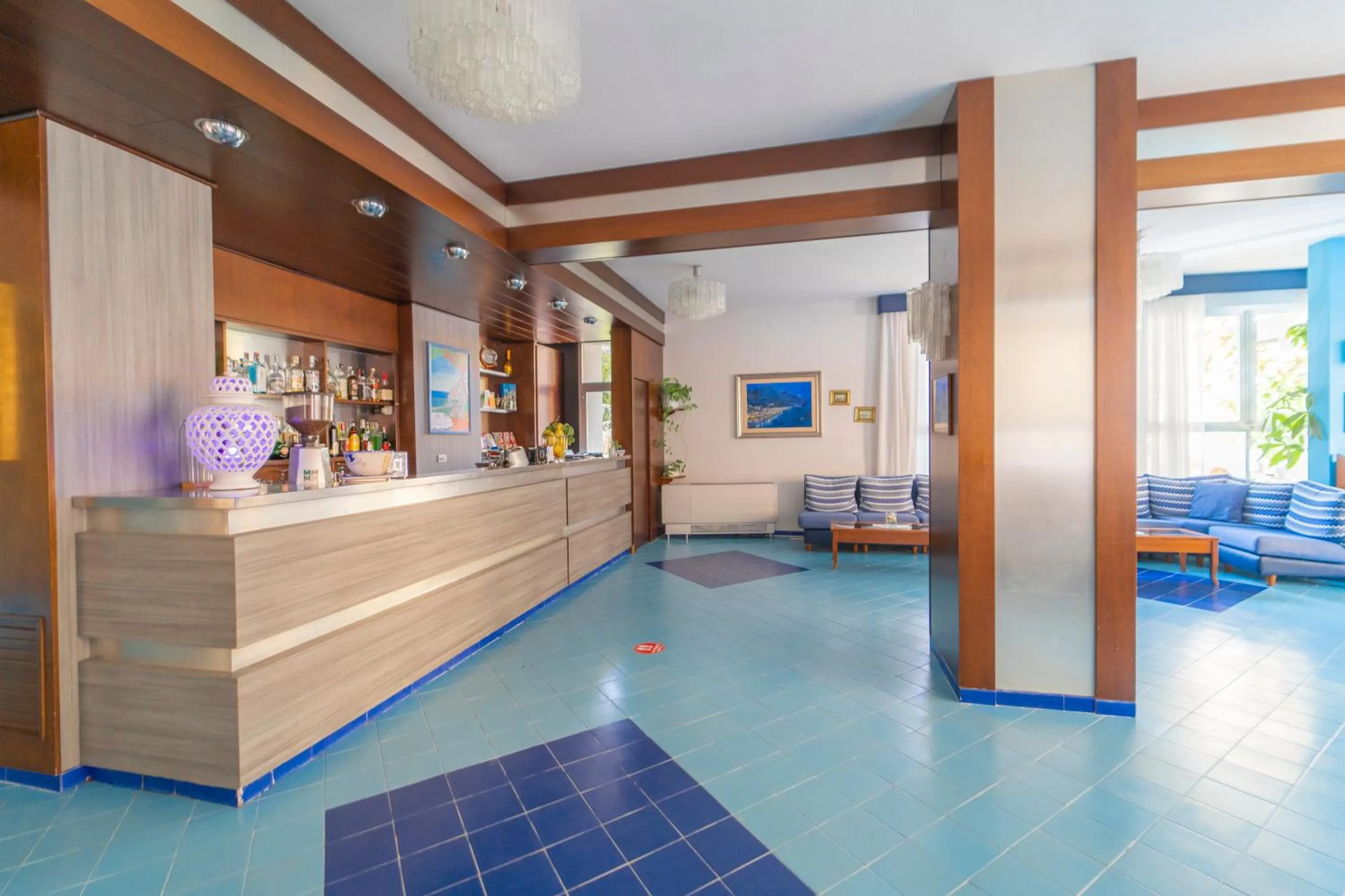 Lobby or reception in Hotel San Pietro