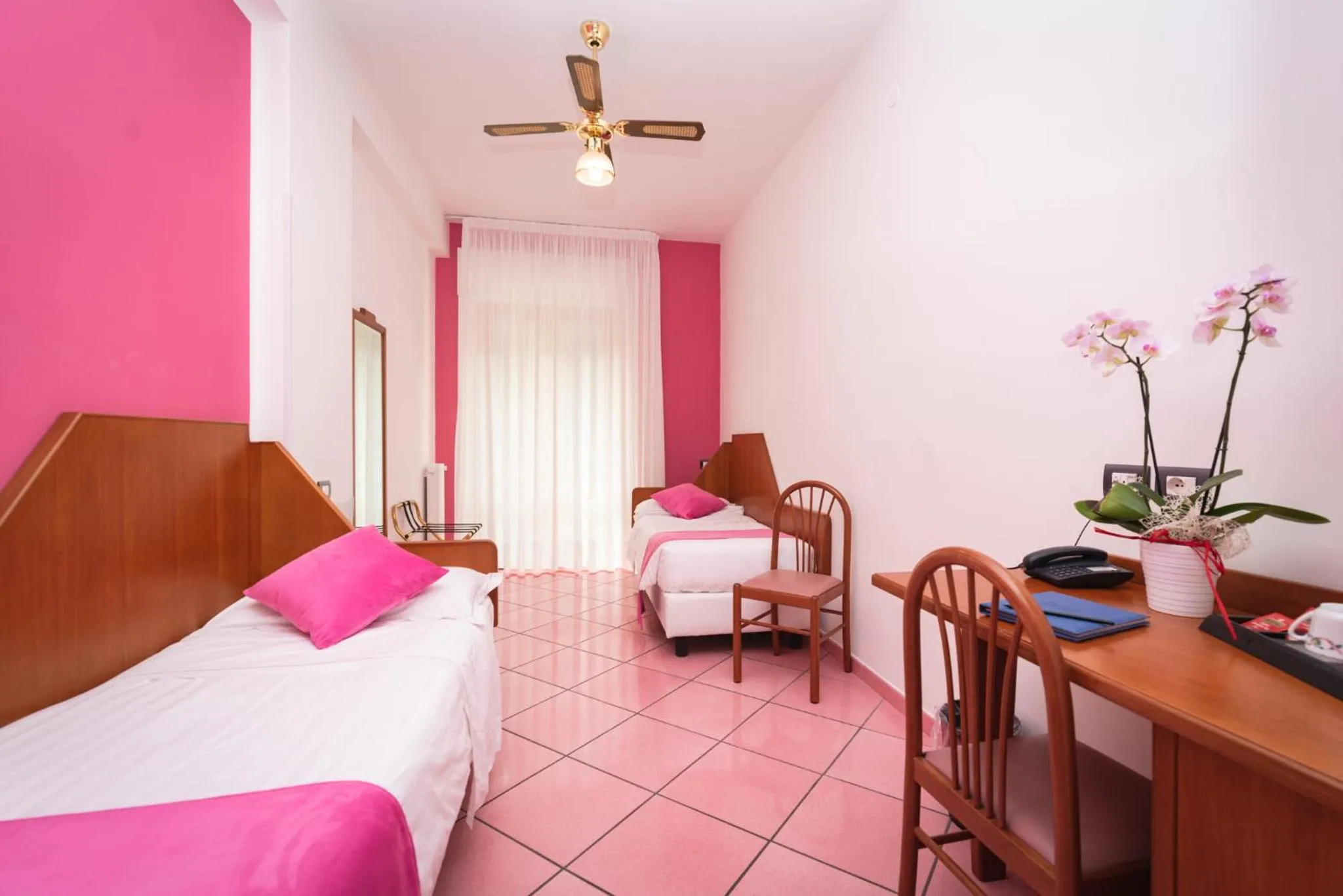 Bed in Hotel San Pietro