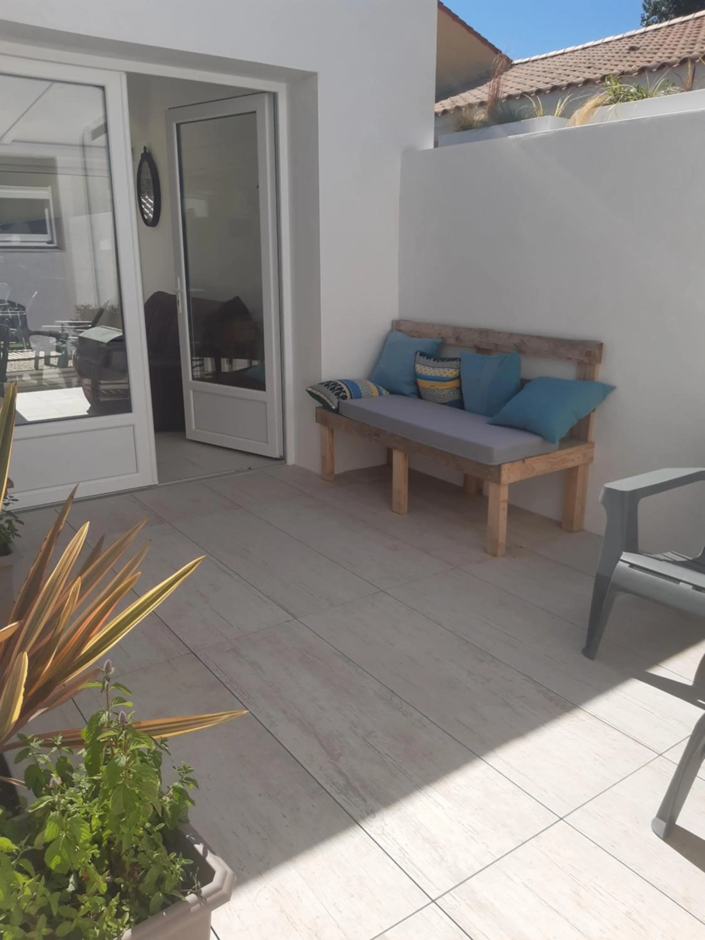 Patio in Cale 32 - Chambres d'hôtes