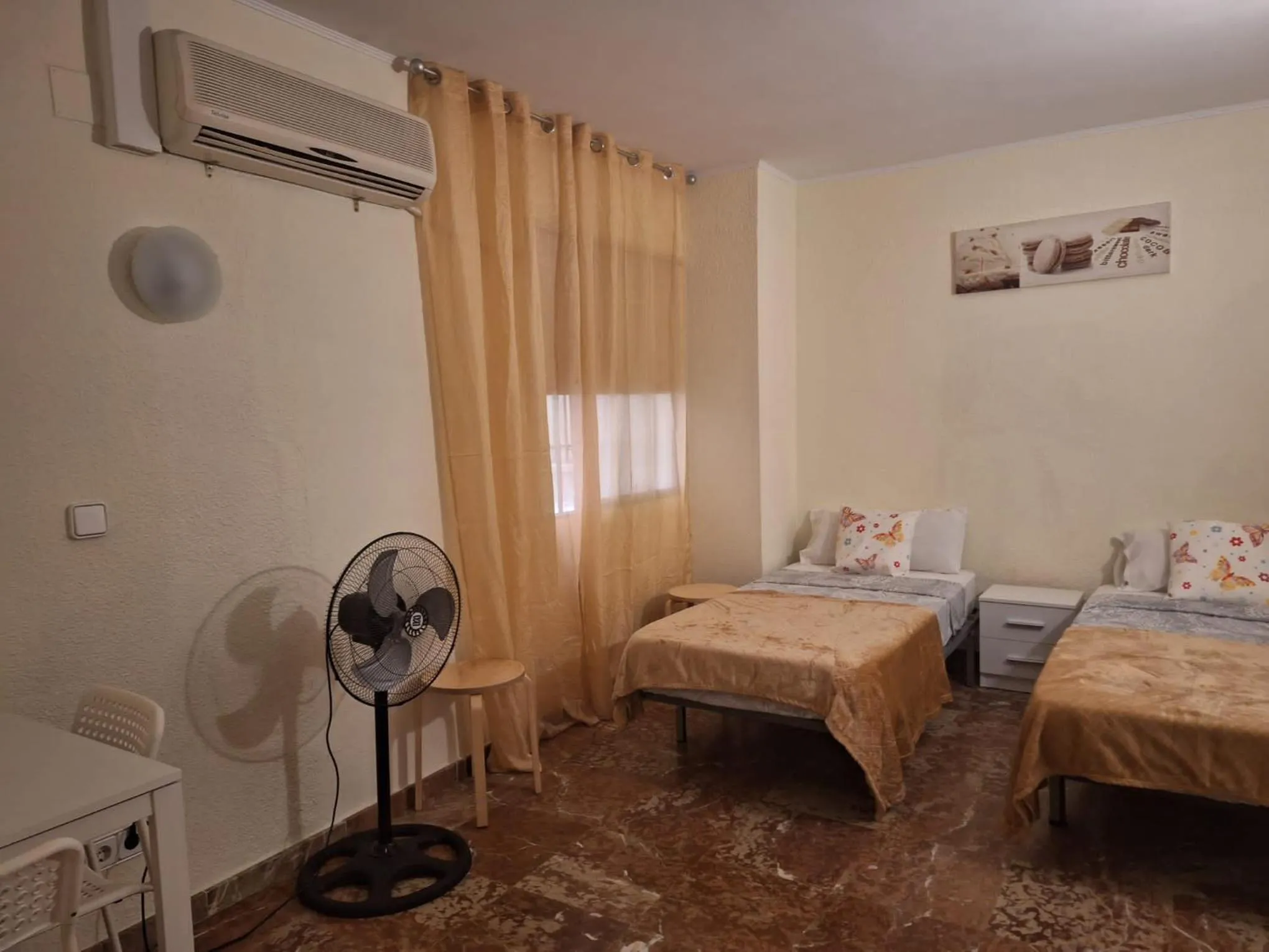 Bed in Pension El Dorado