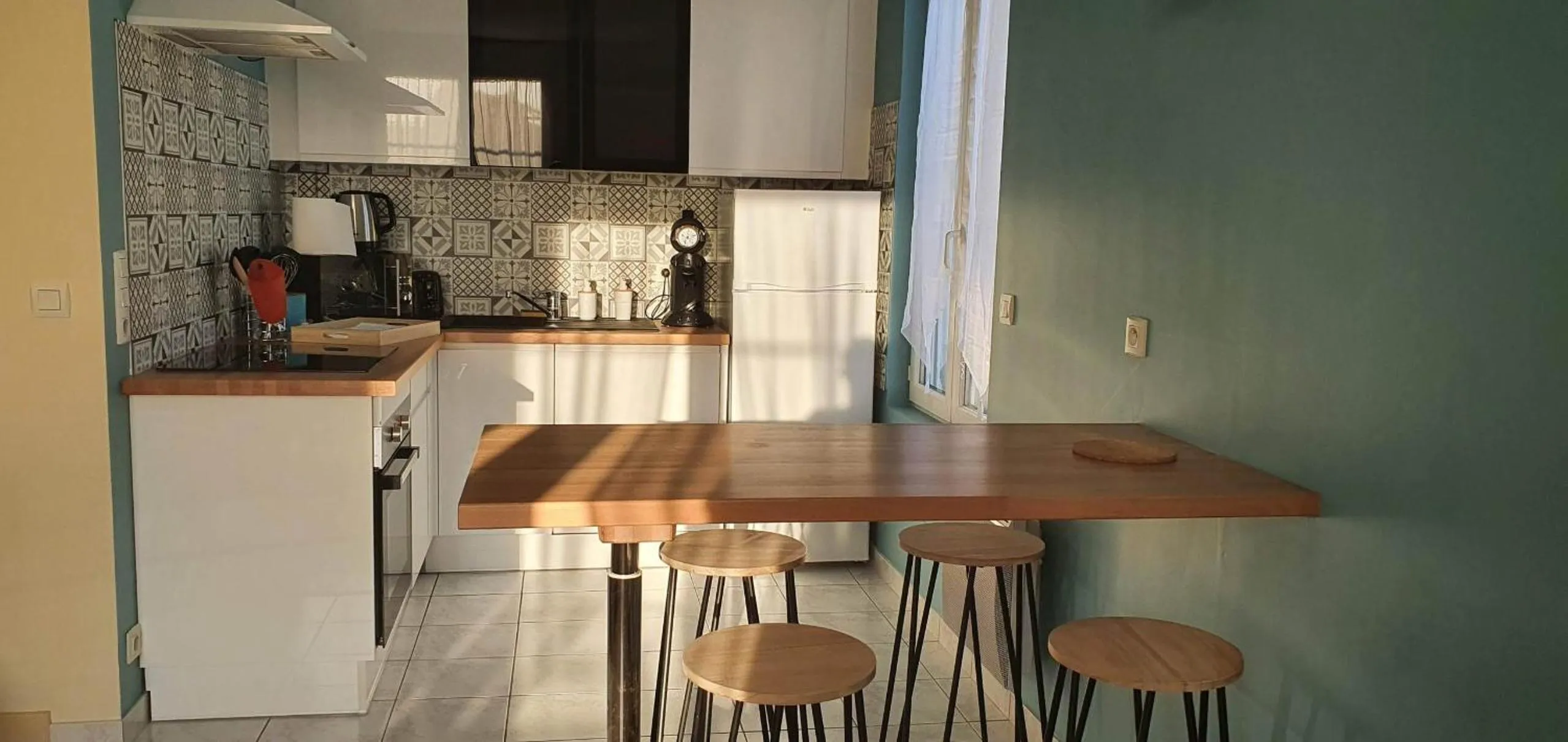 Kitchen or kitchenette in Résidence Auger