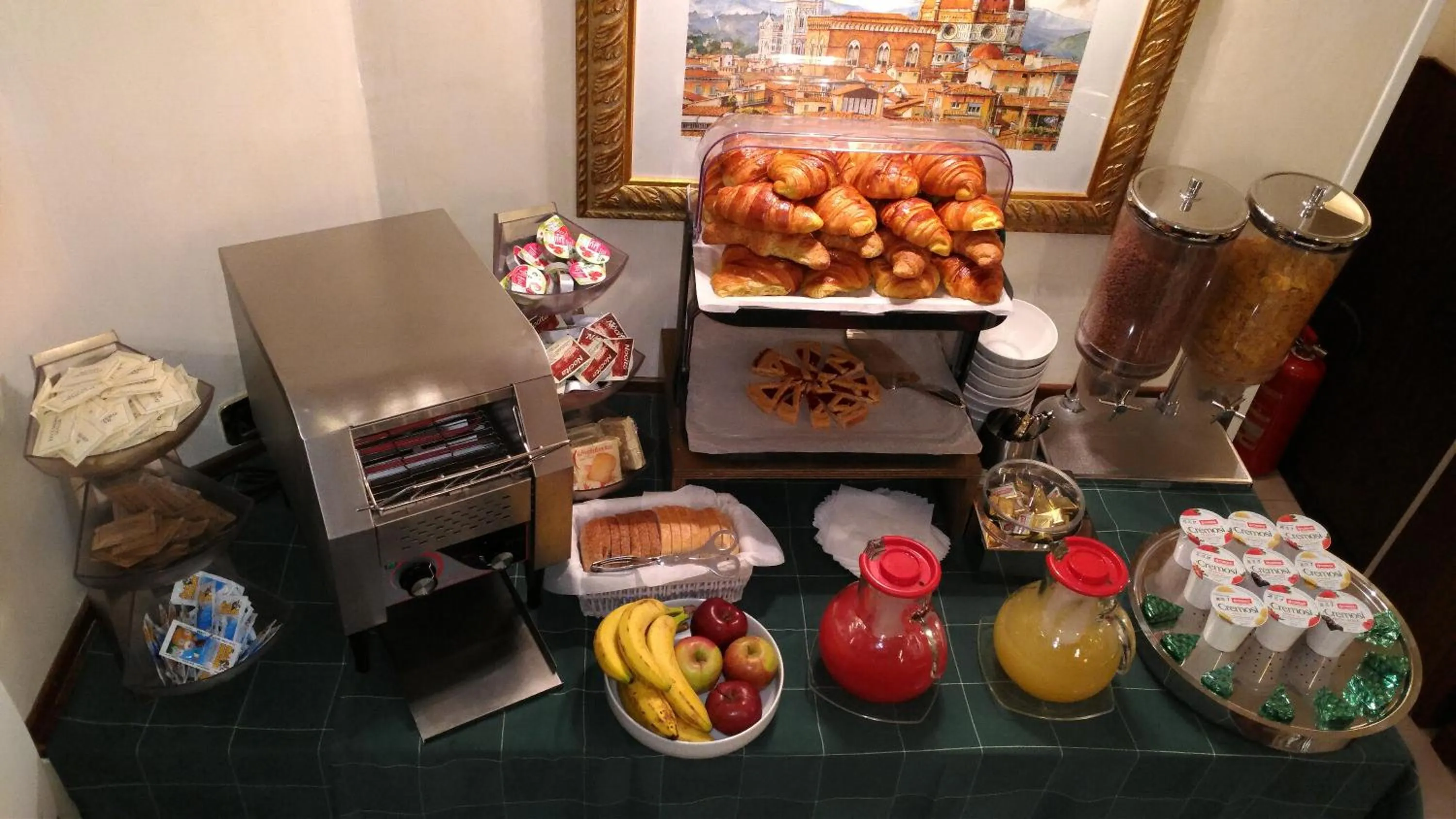 Food close-up in Hotel Santa Croce