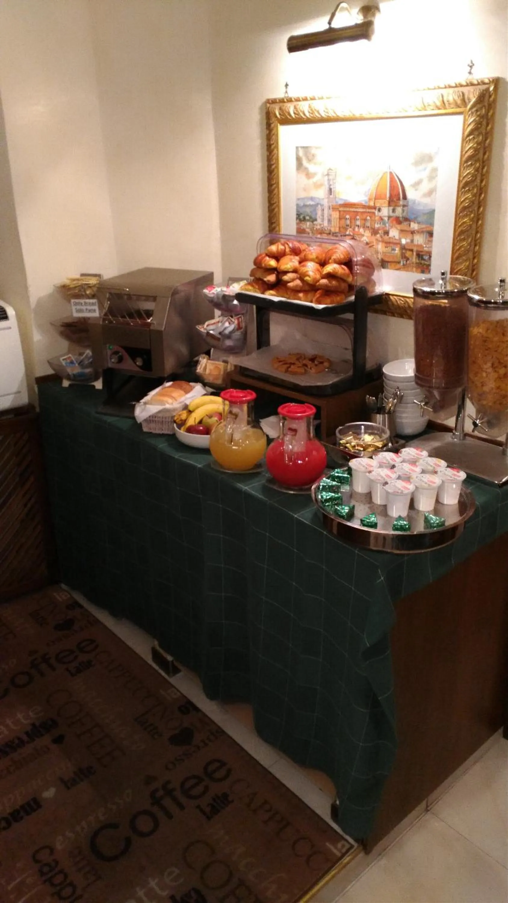 Food close-up in Hotel Santa Croce