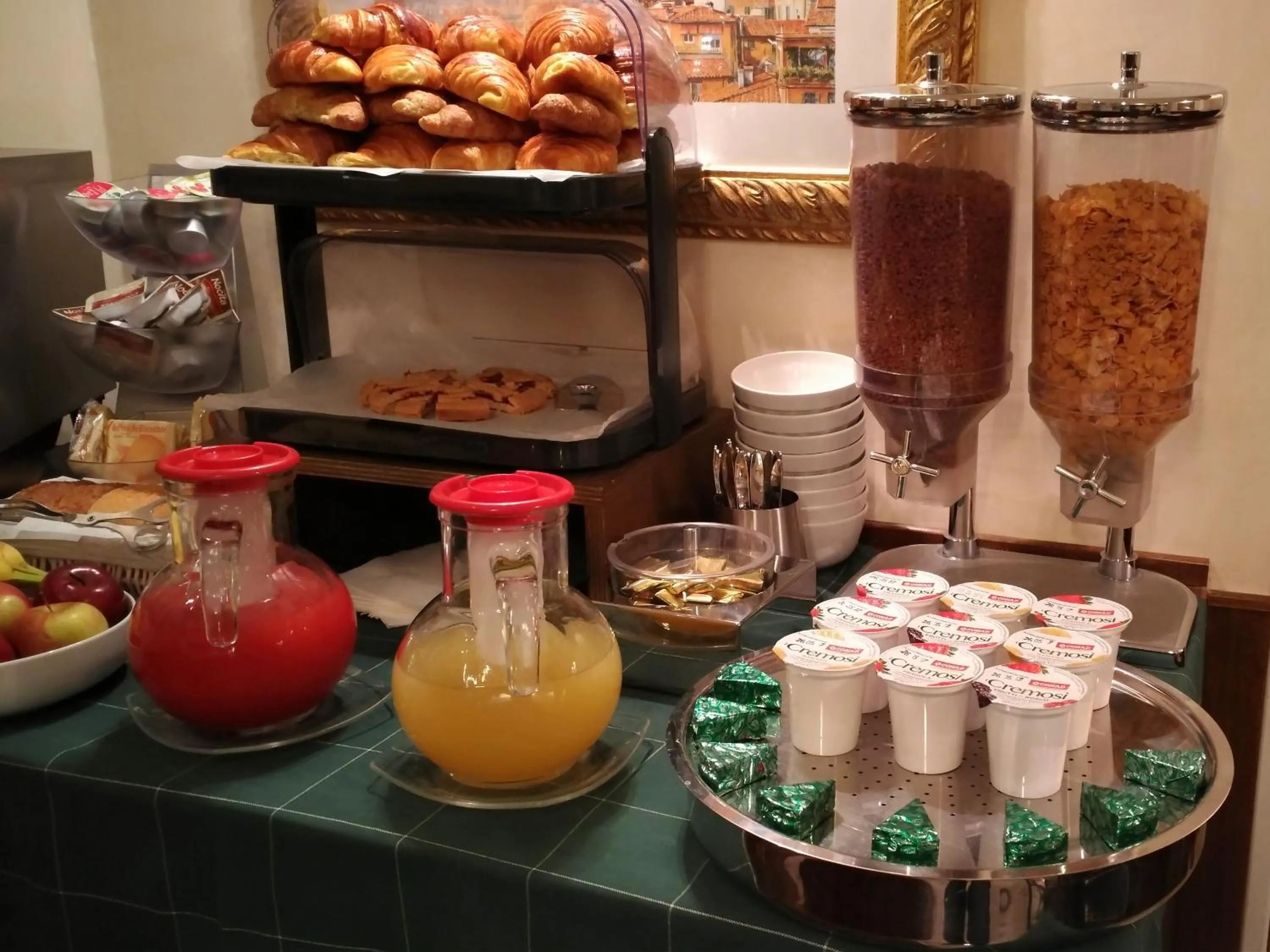 Food close-up in Hotel Santa Croce