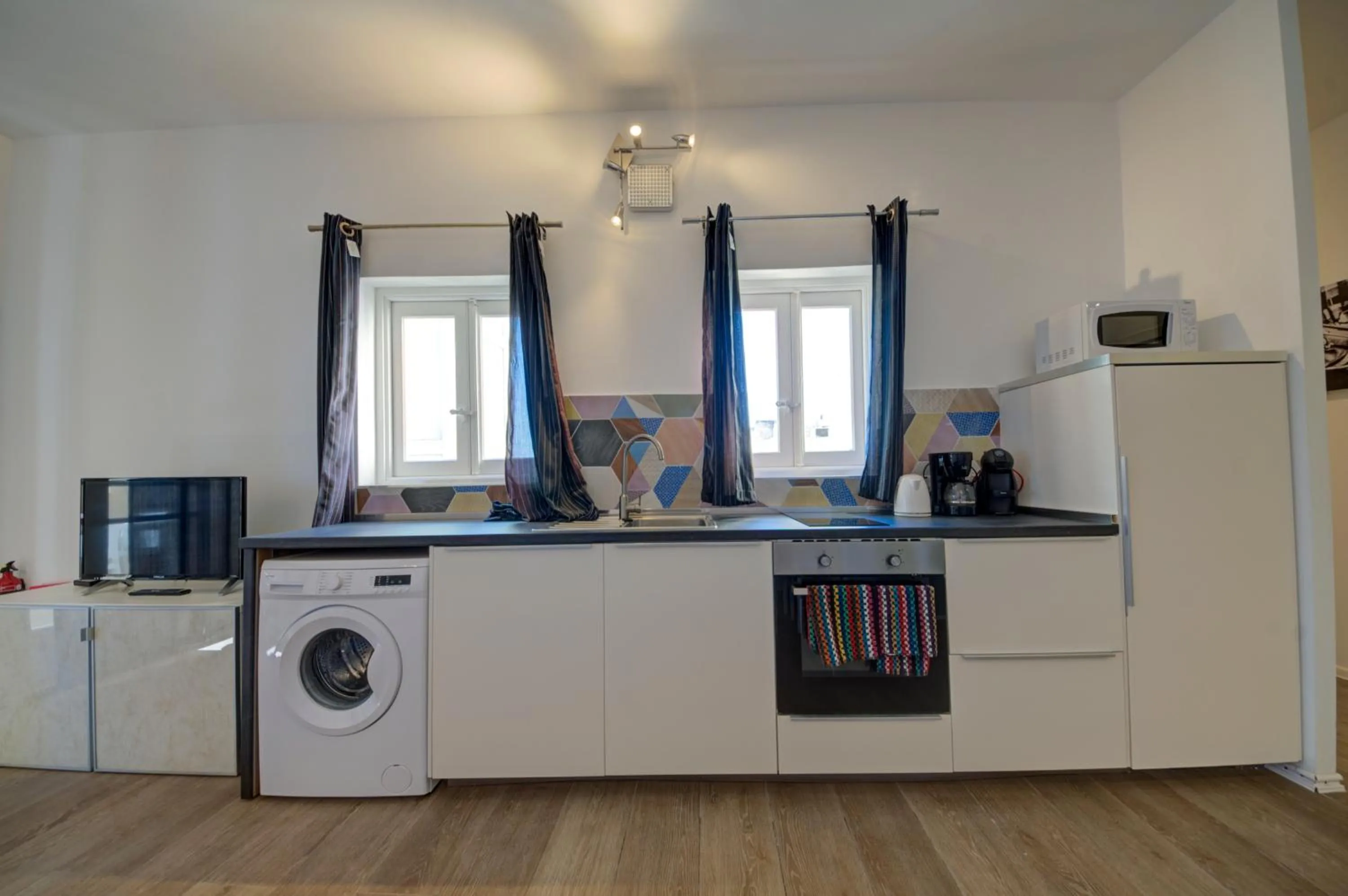 kitchen in Tritoni Harbour suites - Valletta