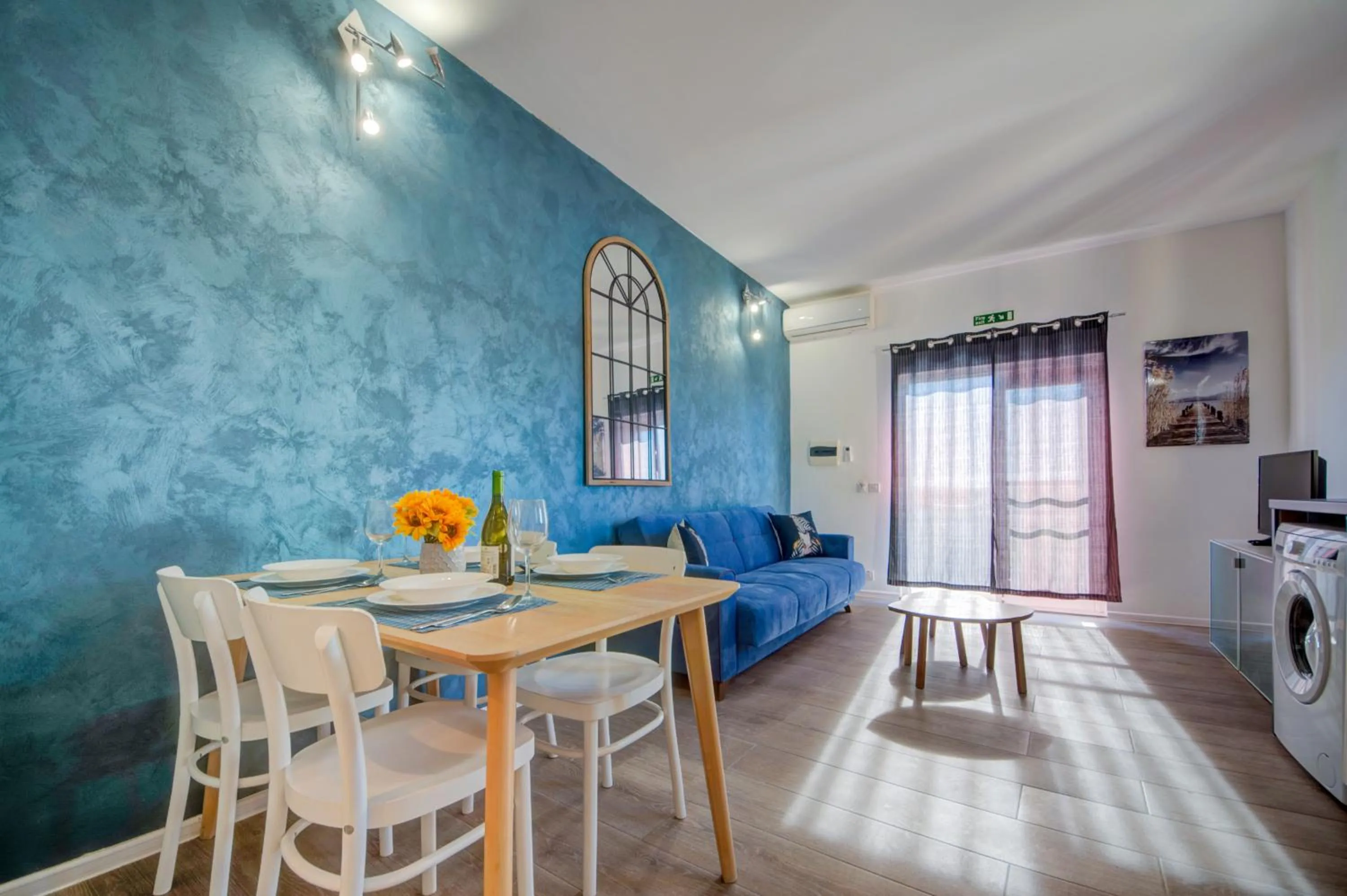 Living room in Tritoni Harbour suites - Valletta