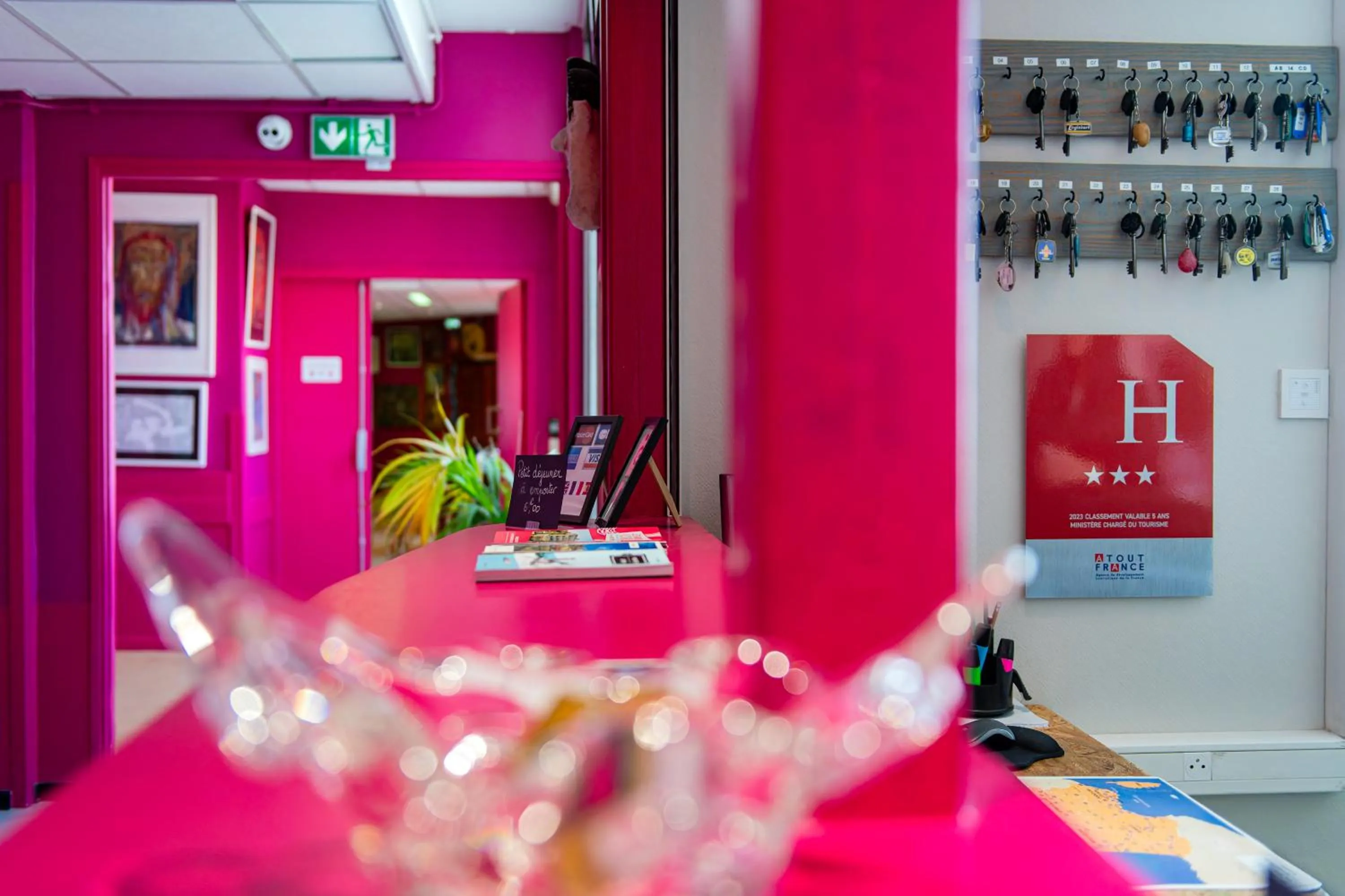 Lobby or reception in Hôtel Le Grand Barnum