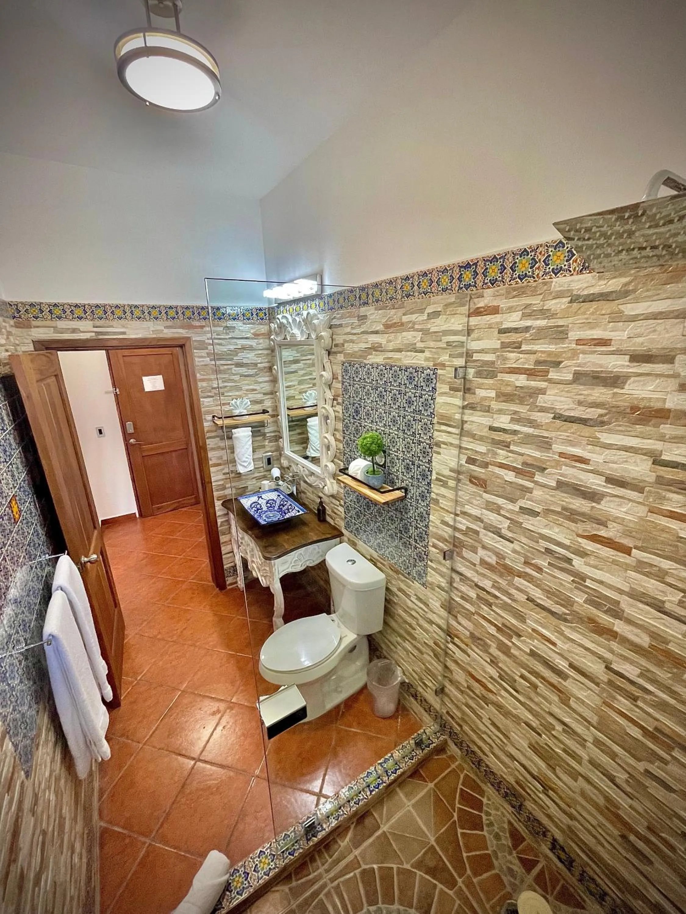 Shower in Castillo Tulum