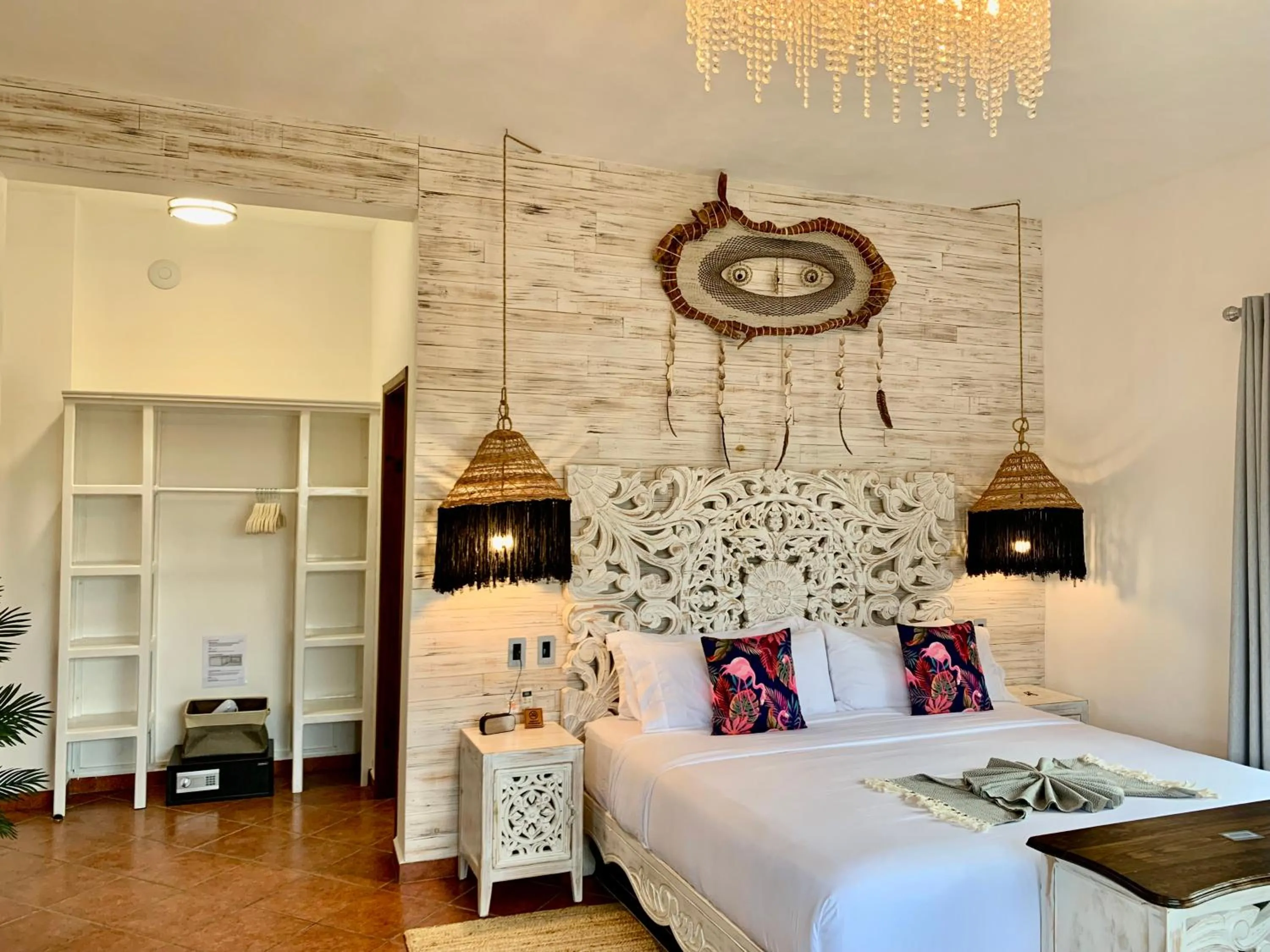 Bed in Castillo Tulum