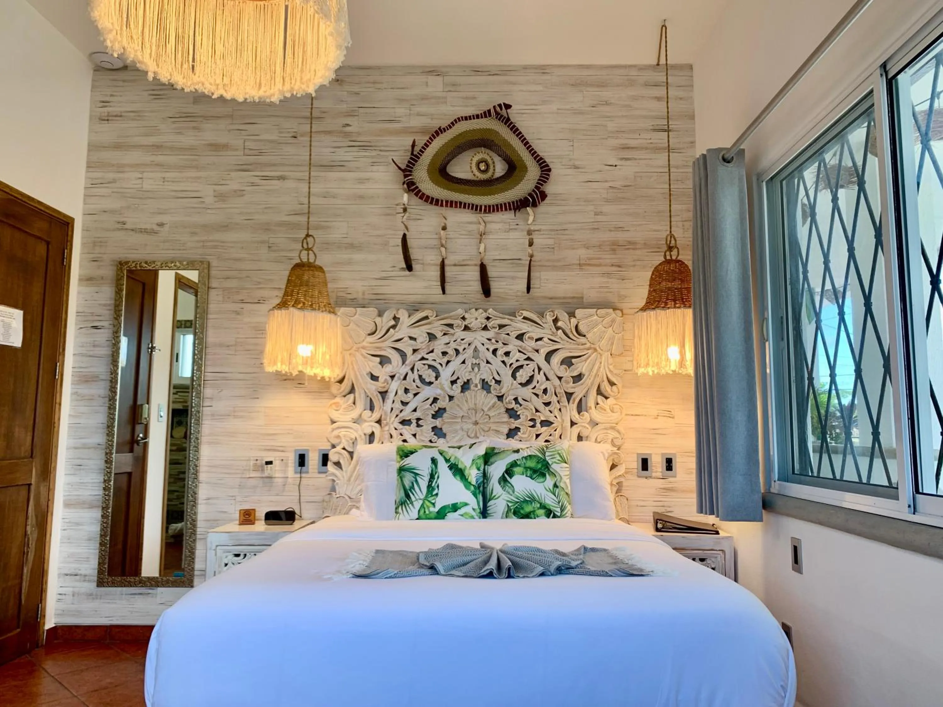 Bed in Castillo Tulum