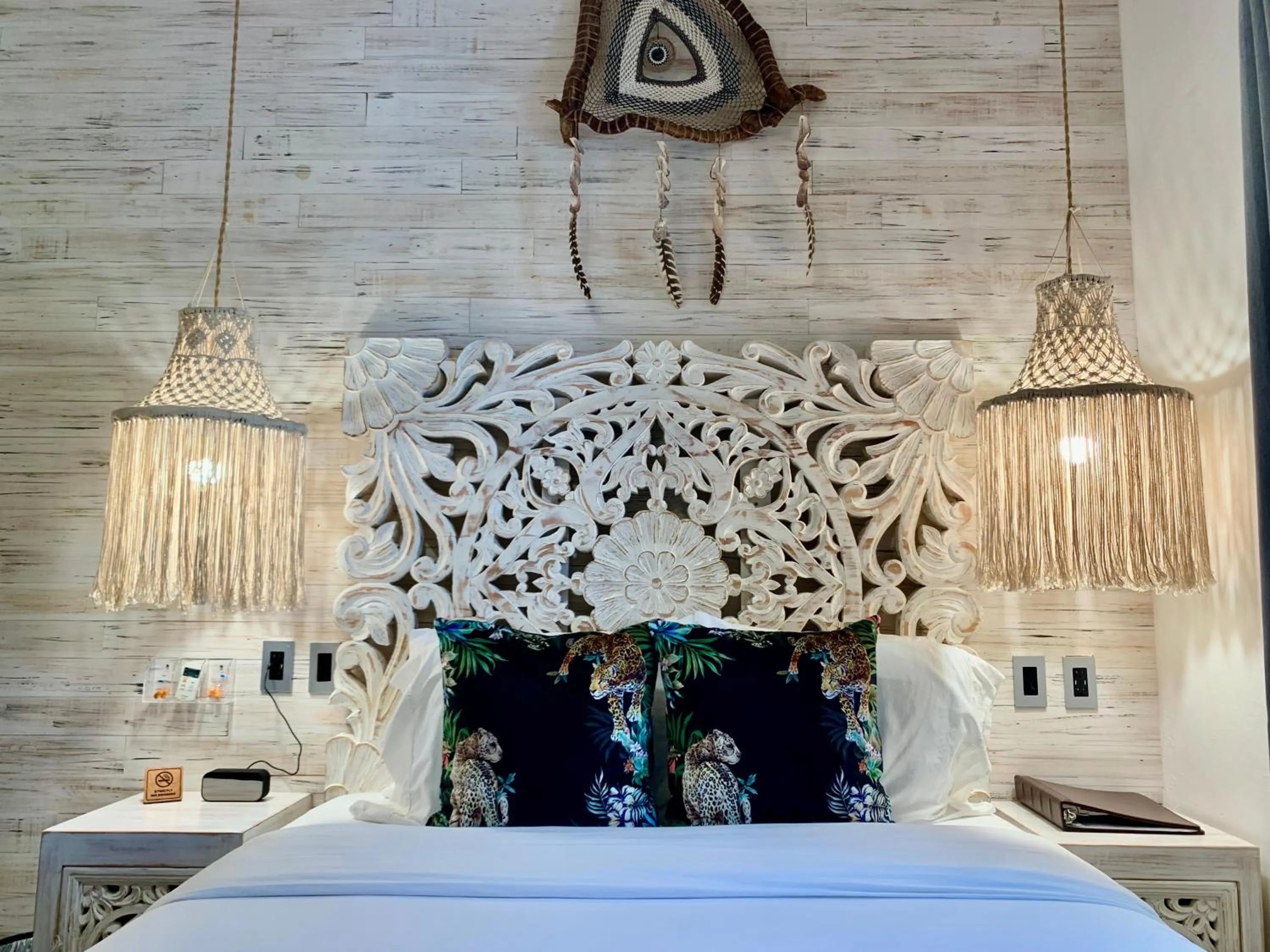 Bed in Castillo Tulum