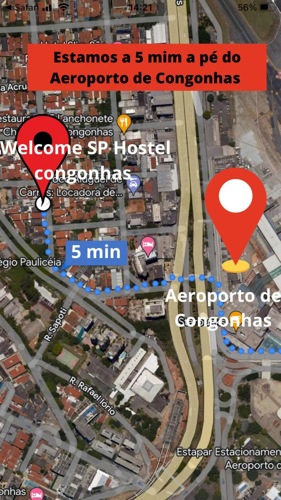 Property logo or sign in Hostel Welcome SP - Congonhas