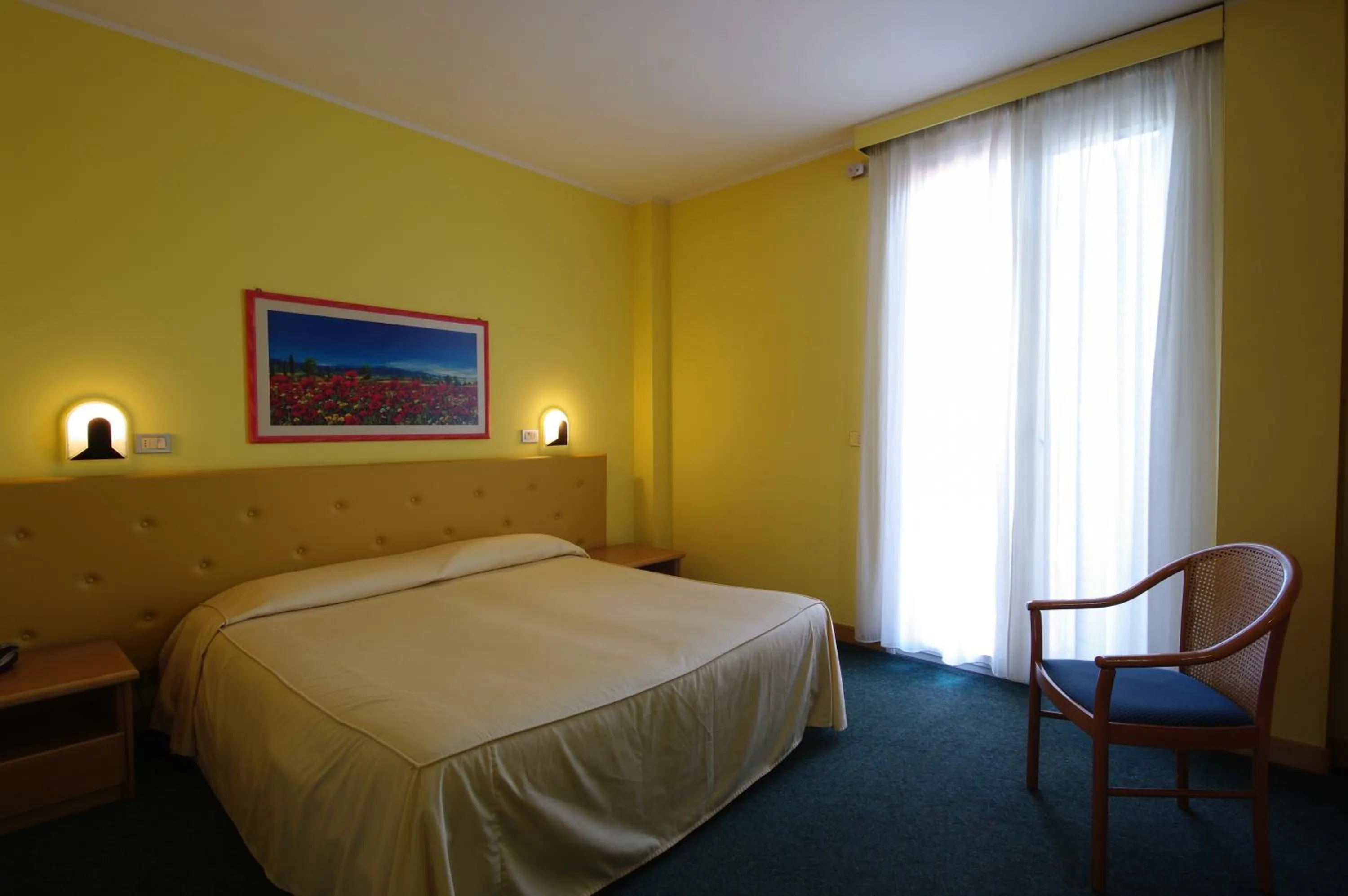 Photo of the whole room, Bed in Hotel Ristorante alla Campagna