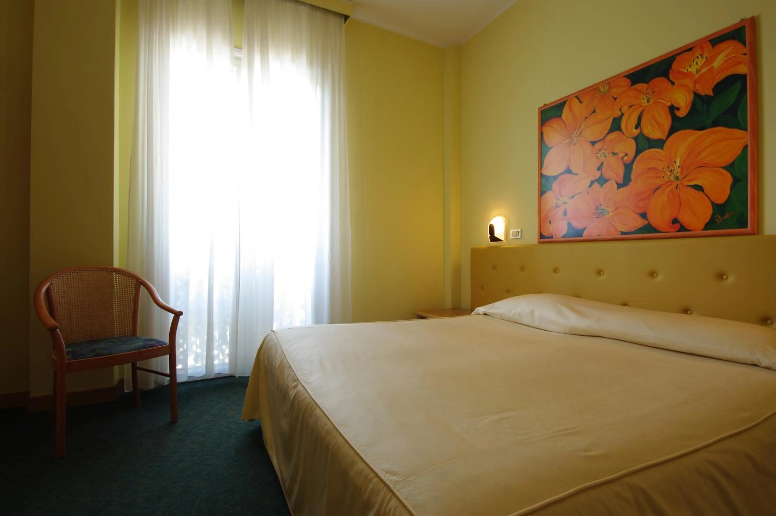 Photo of the whole room, Bed in Hotel Ristorante alla Campagna