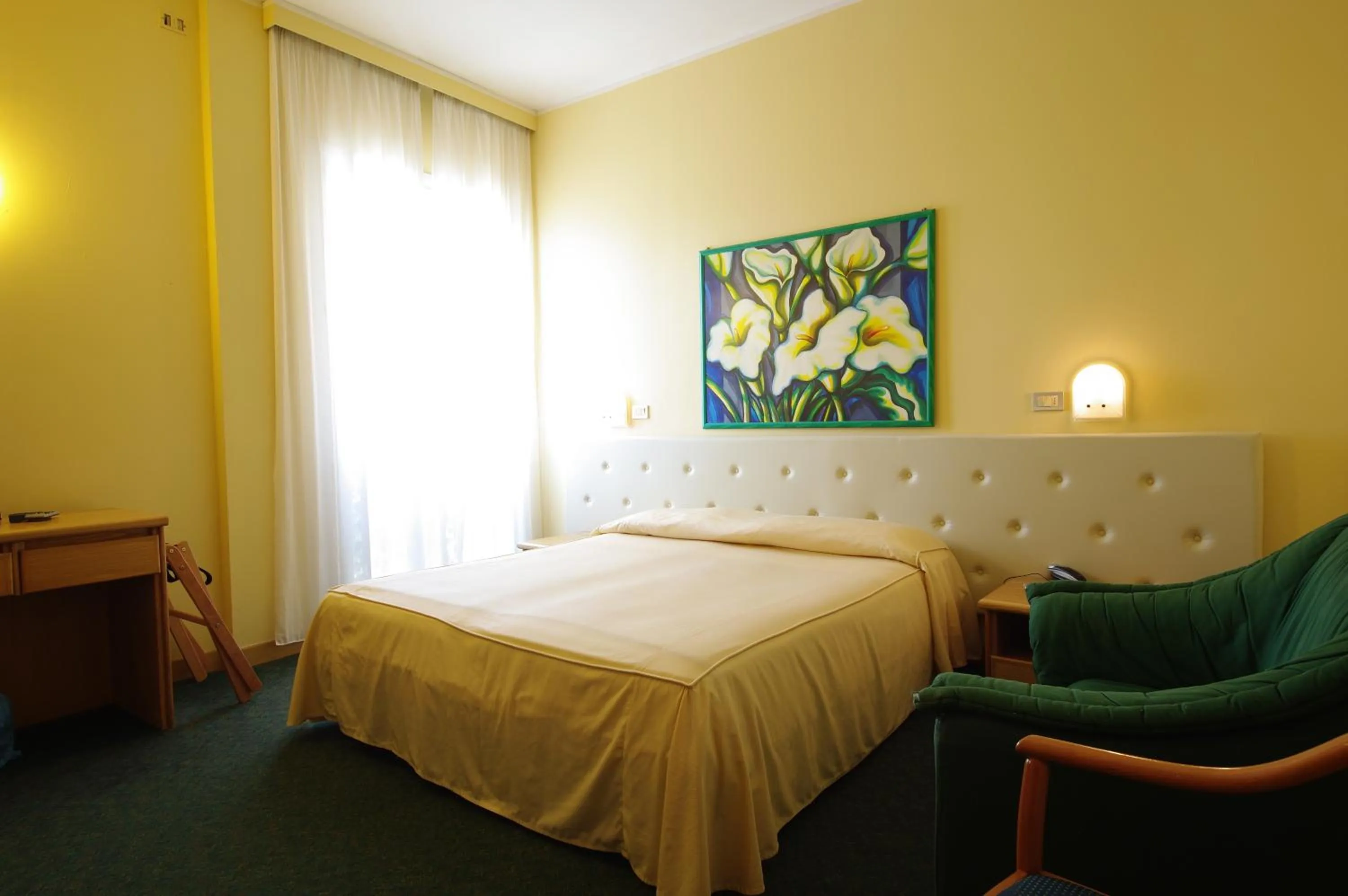Photo of the whole room, Bed in Hotel Ristorante alla Campagna
