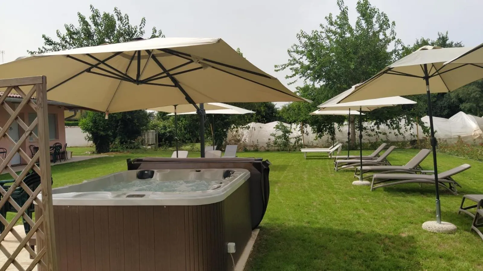 Garden in Hotel Ristorante alla Campagna