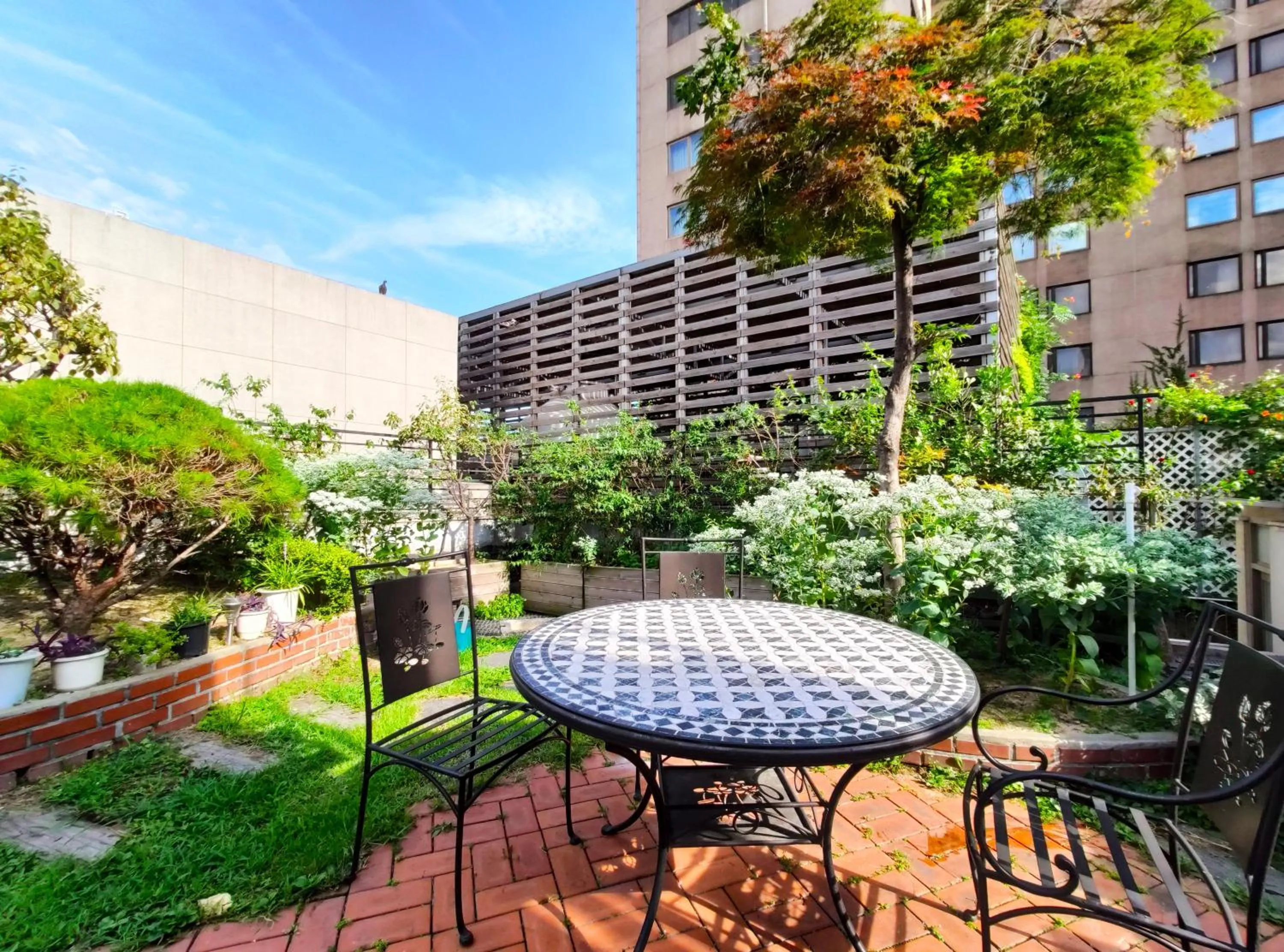 Balcony/Terrace in OYO Hostel Myeongdong 2