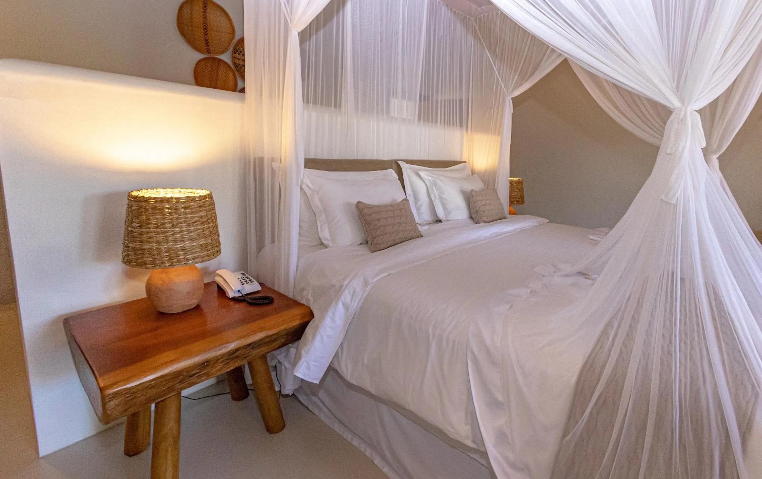 Bed in Aysú Trancoso Boutique Hotel