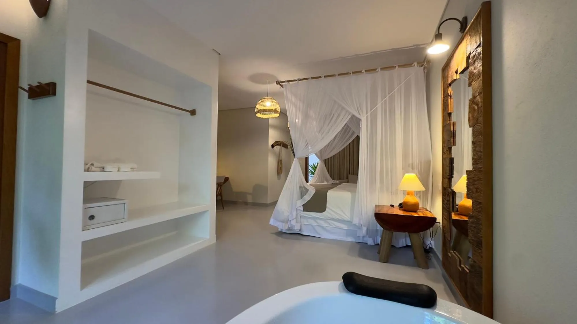 Bed in Aysú Trancoso Boutique Hotel