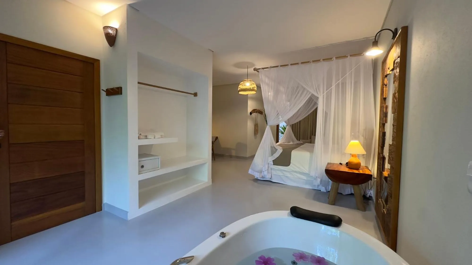 Bed in Aysú Trancoso Boutique Hotel