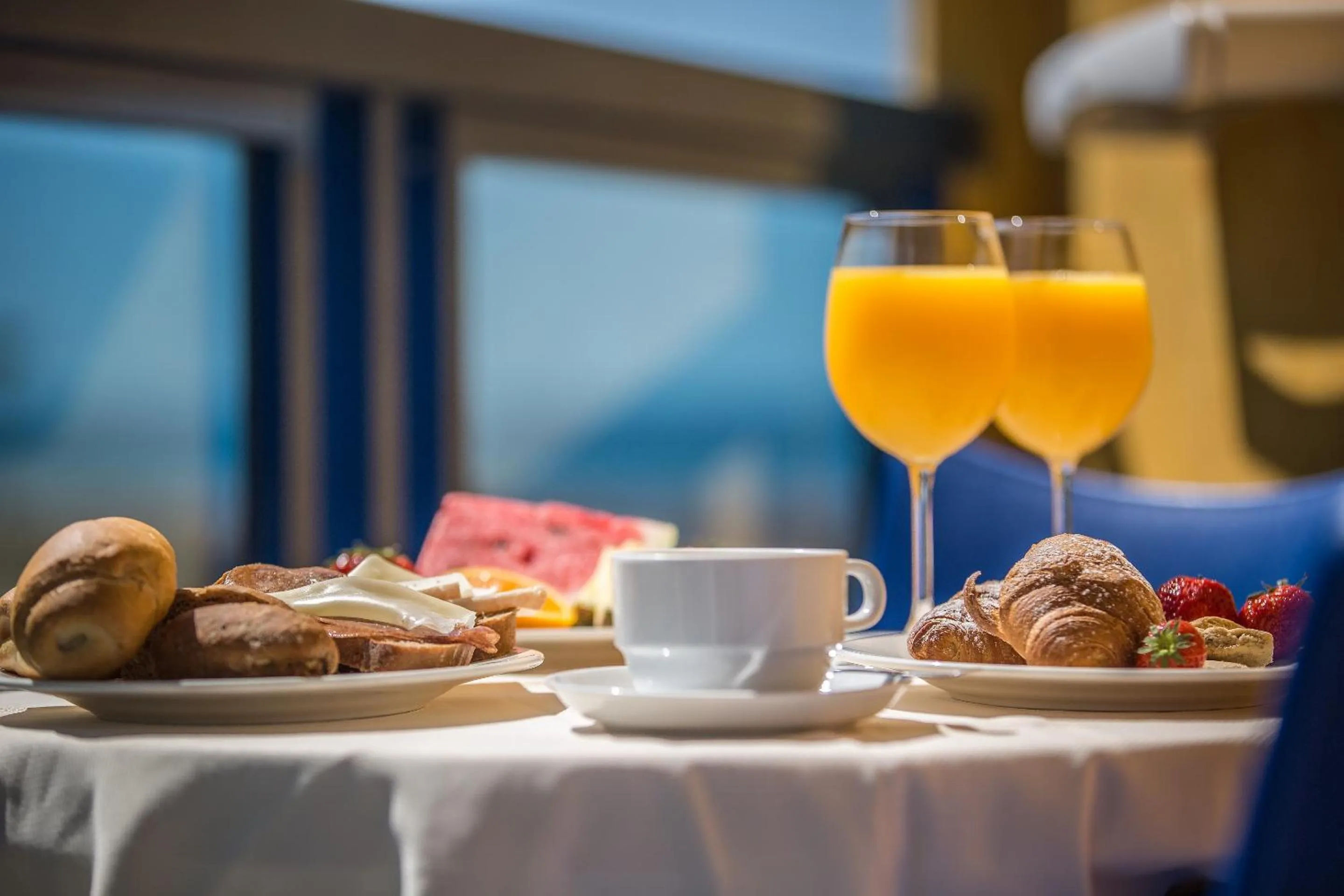 Food and drinks in Hotel Bellevue