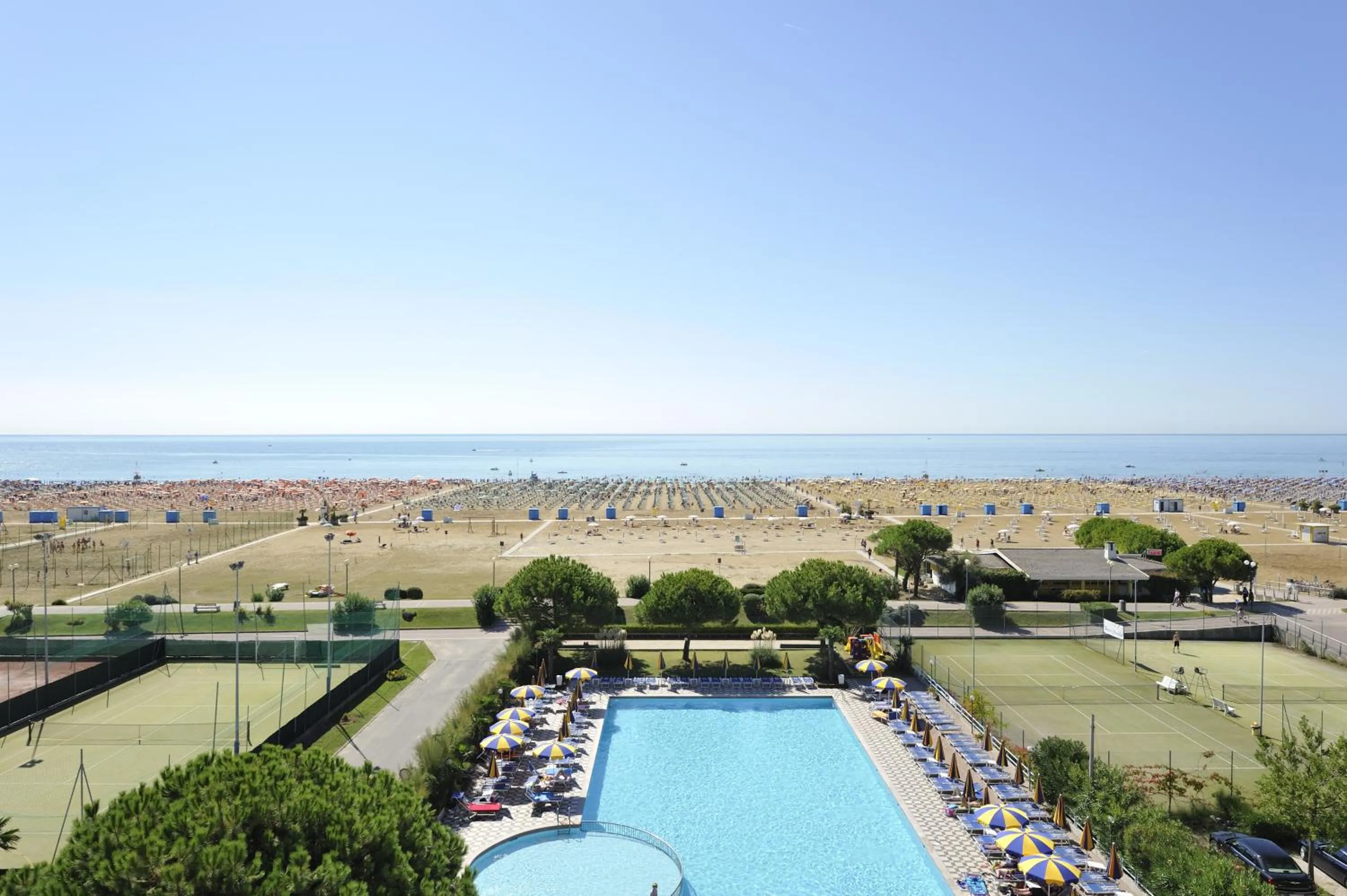Beach in Hotel Bellevue