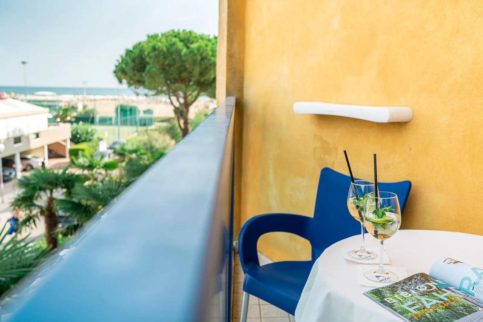 Balcony/Terrace in Hotel Bellevue