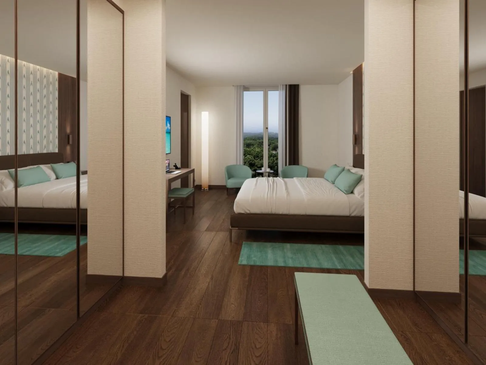 Photo of the whole room, Bed in Gallia Palace Hotel - Relais & Châteaux