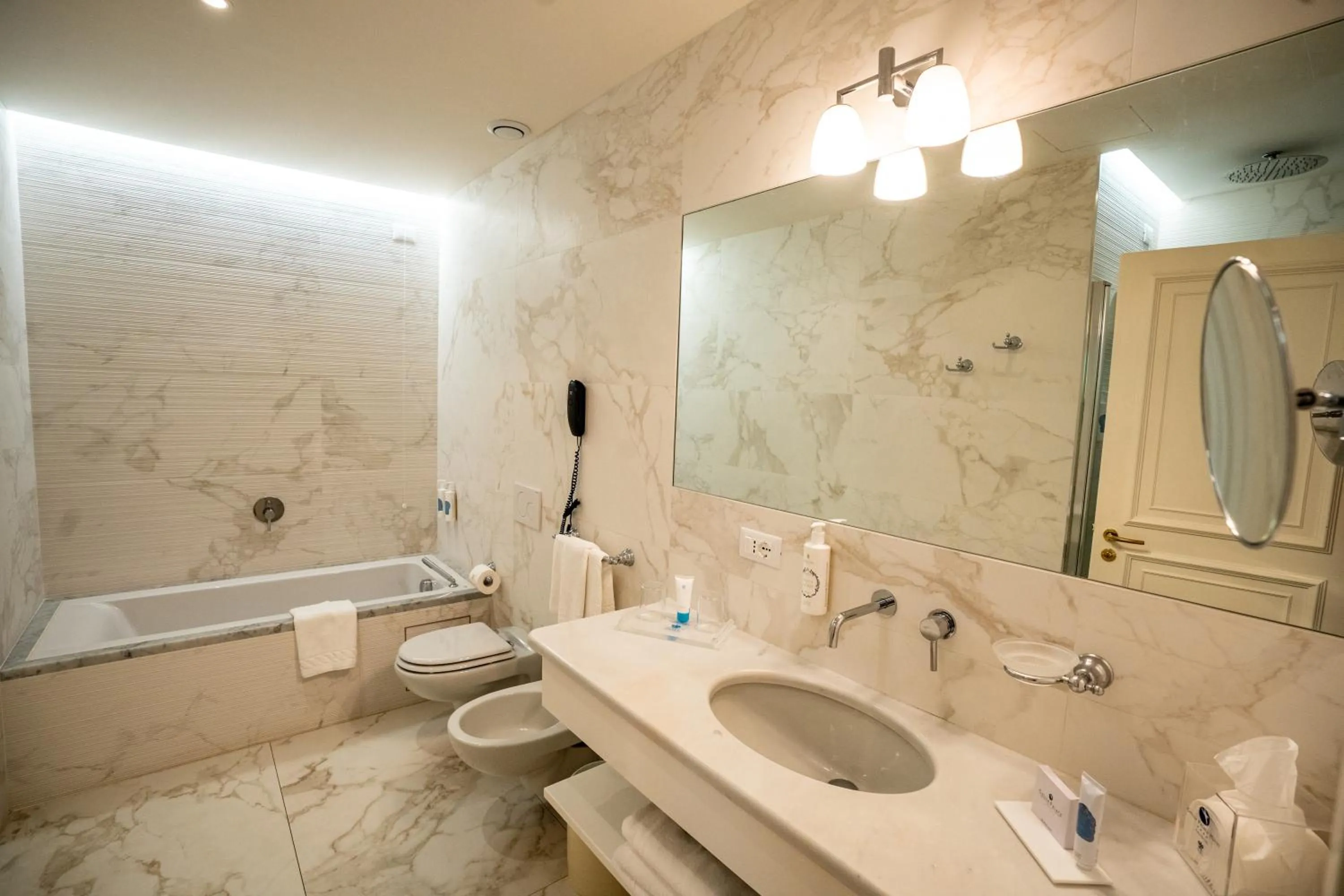 Bathroom in Gallia Palace Hotel - Relais & Châteaux