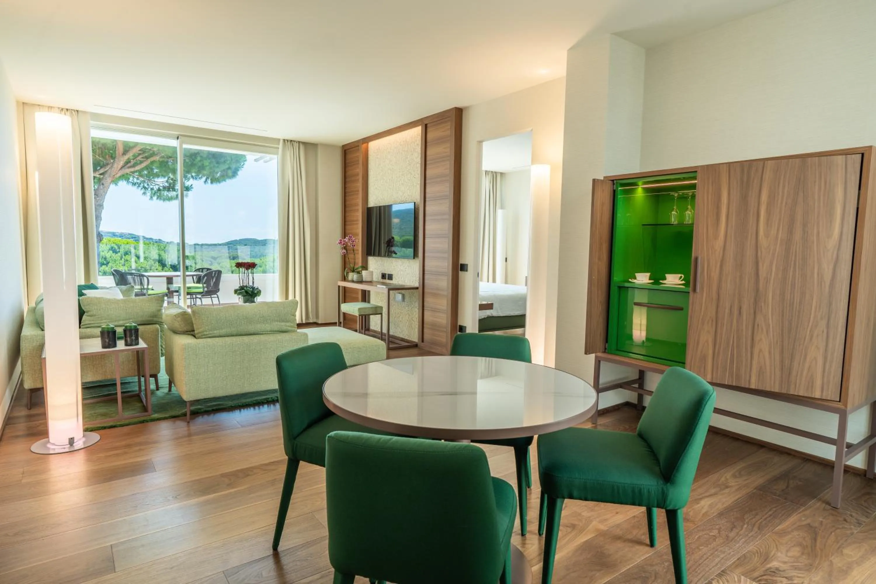 Living room in Gallia Palace Hotel - Relais & Châteaux