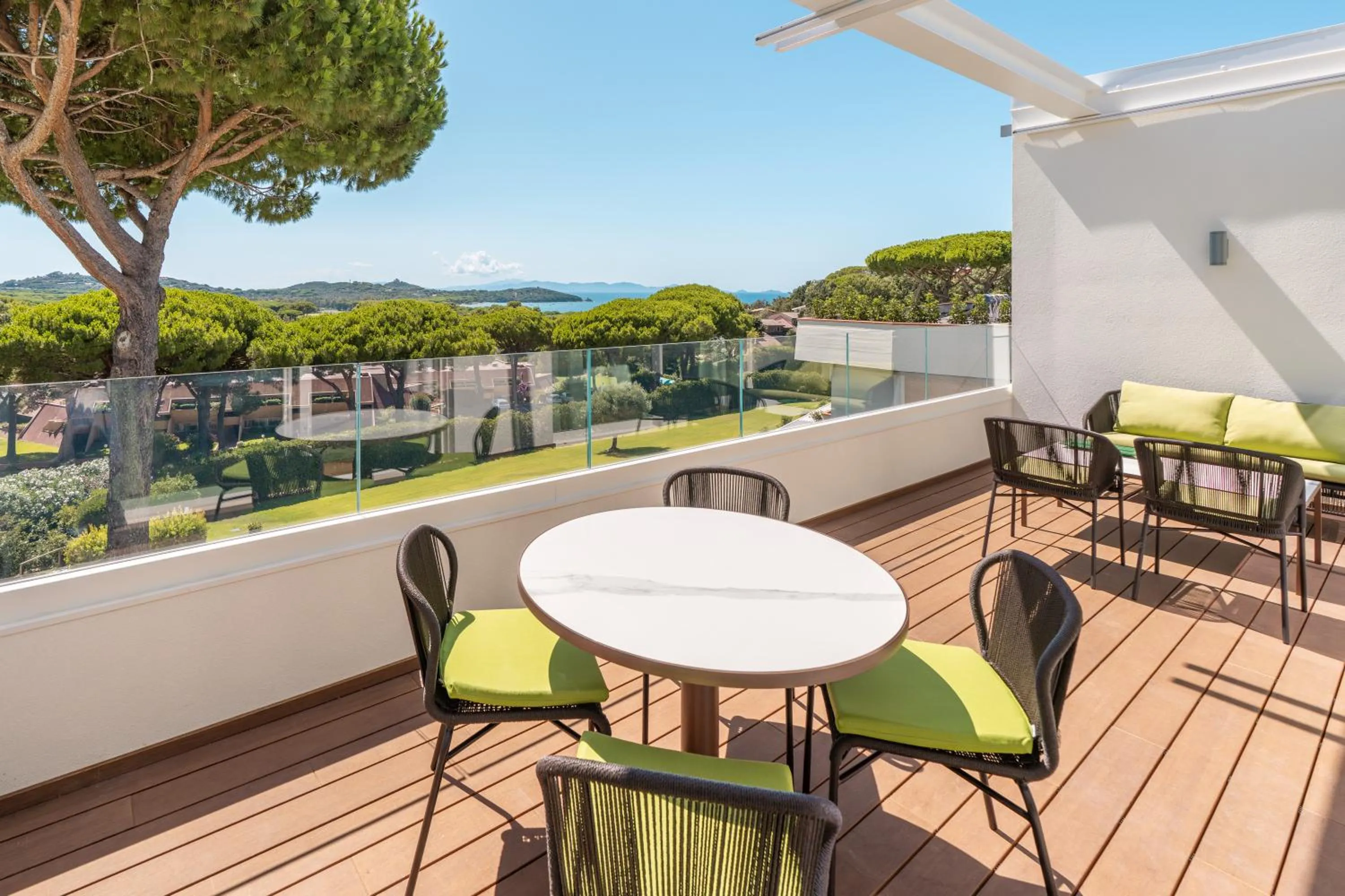 Balcony/Terrace in Gallia Palace Hotel - Relais & Châteaux