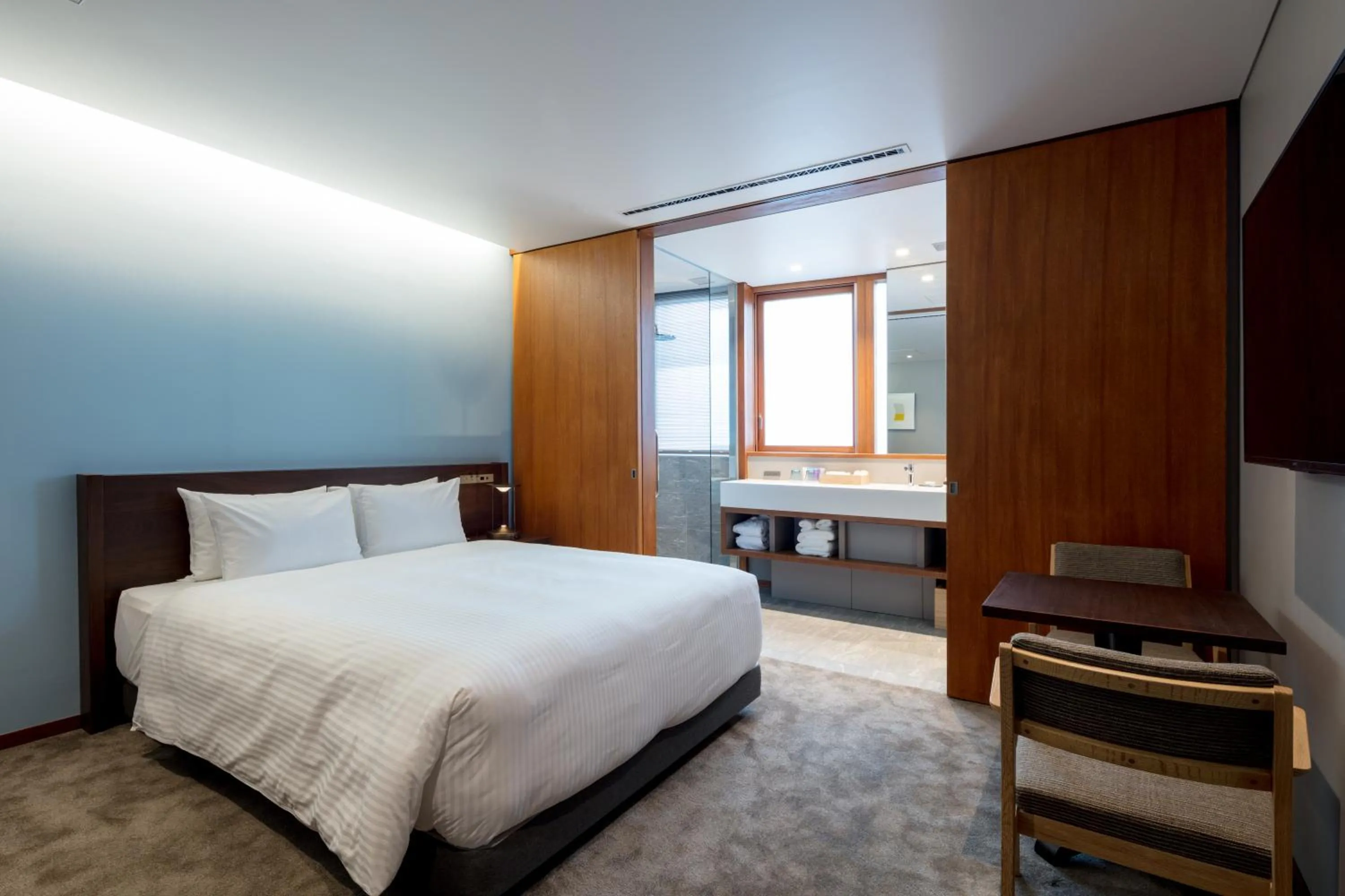 Bed in HOTEL AO KAMAKURA