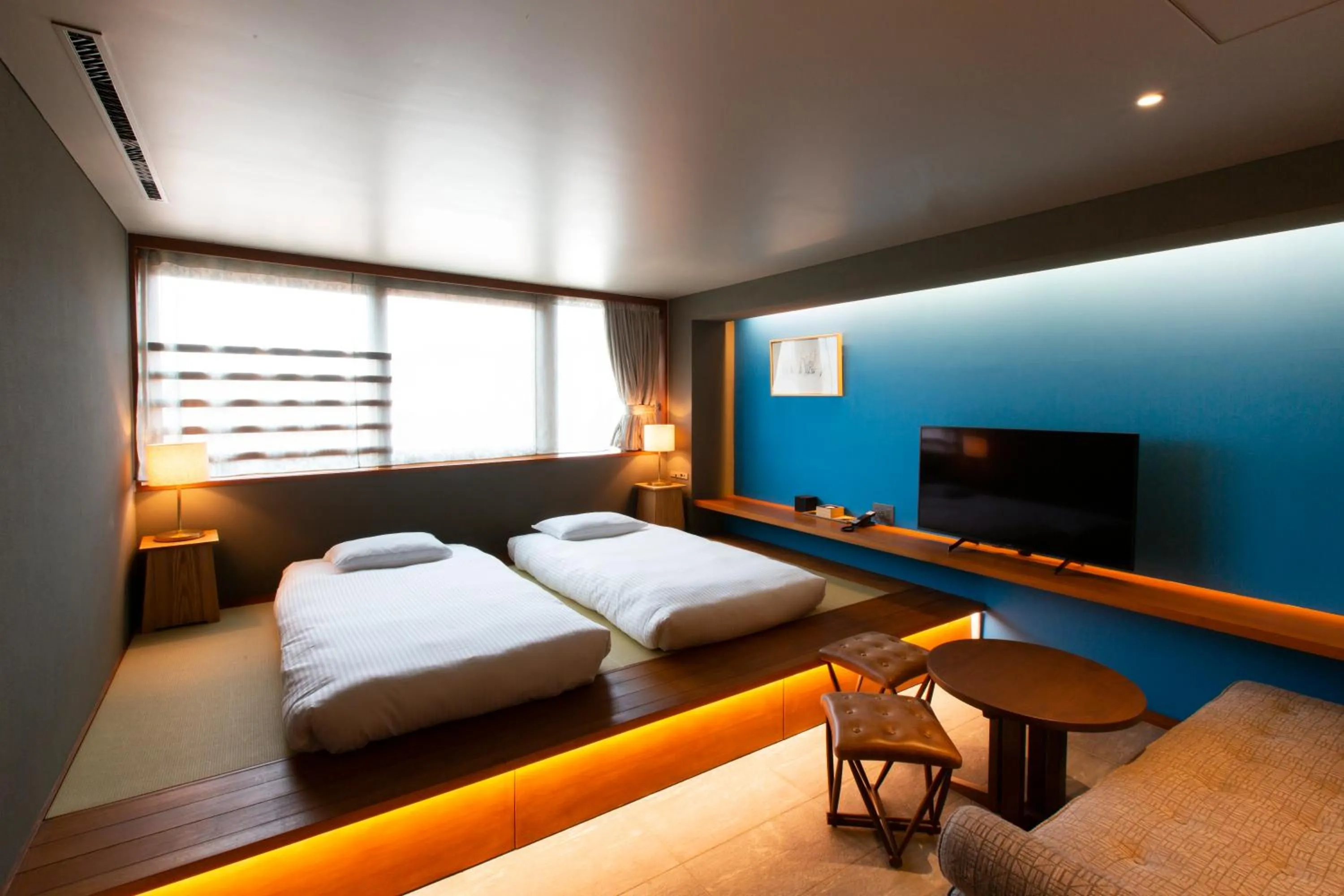 Bed in HOTEL AO KAMAKURA