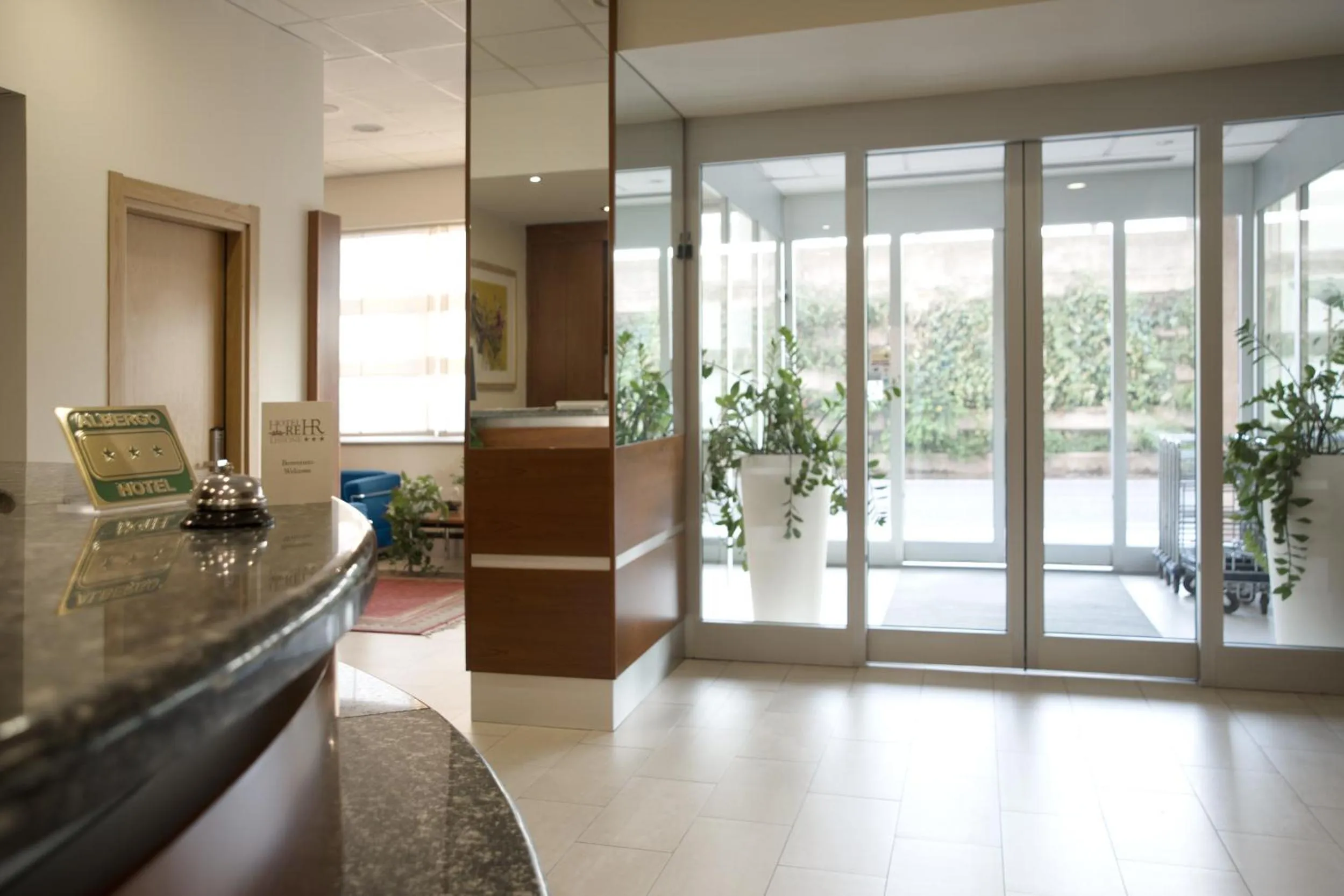 Lobby or reception in Hotel Re